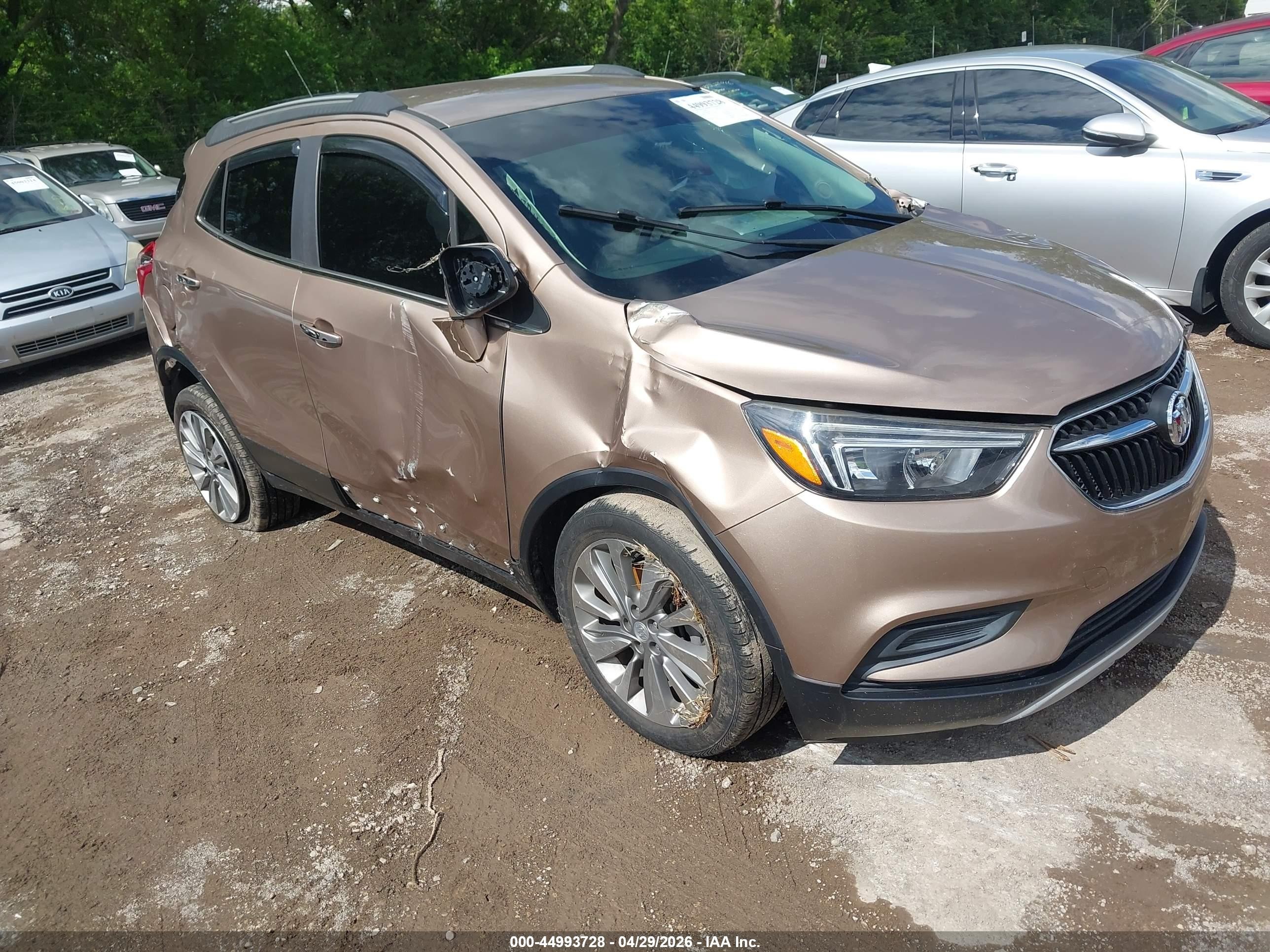 2018 Buick Encore Preferred Коричневый vin: KL4CJASB5JB662476