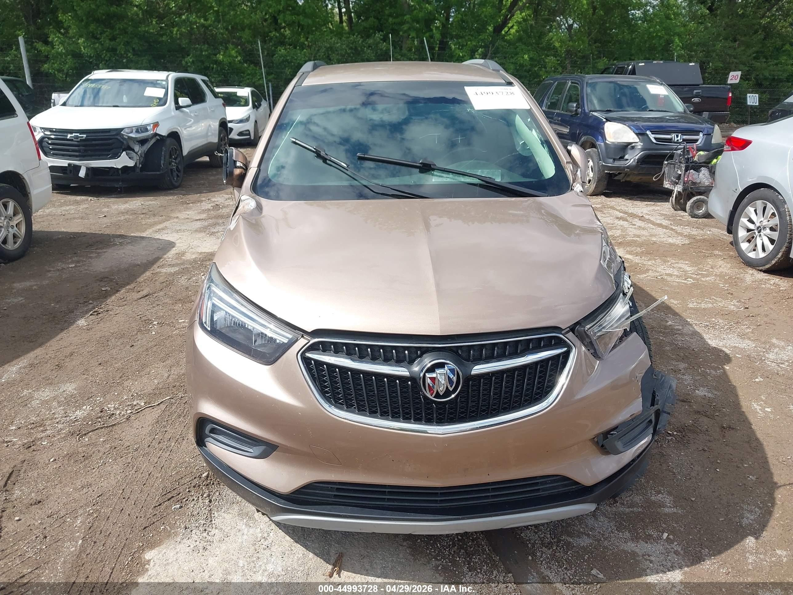 2018 Buick Encore Preferred Коричневый vin: KL4CJASB5JB662476