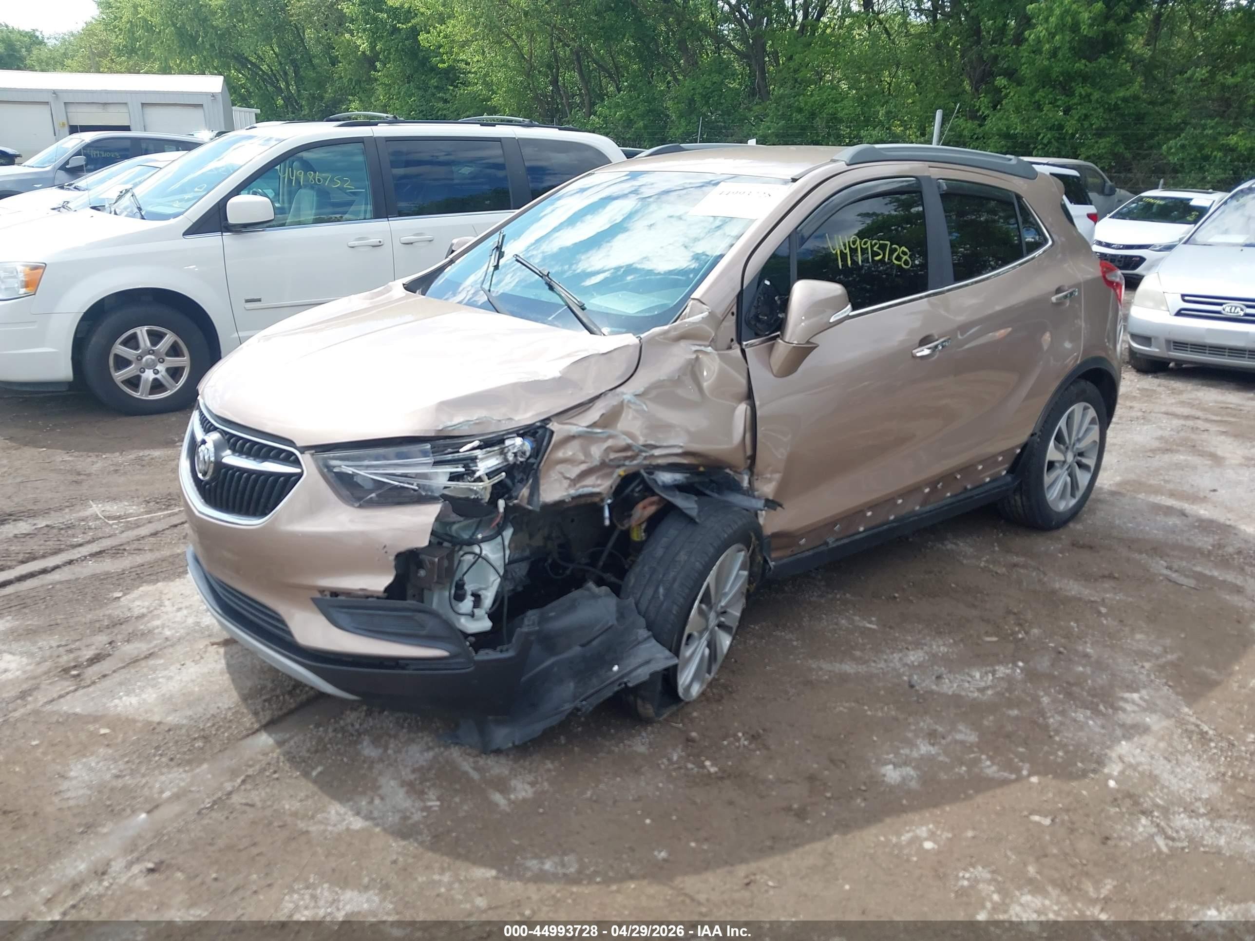 2018 Buick Encore Preferred Коричневый vin: KL4CJASB5JB662476