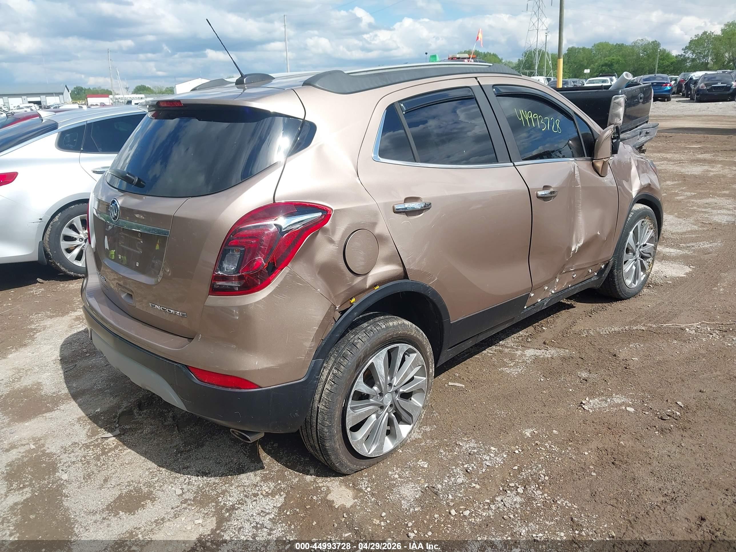 2018 Buick Encore Preferred Коричневый vin: KL4CJASB5JB662476
