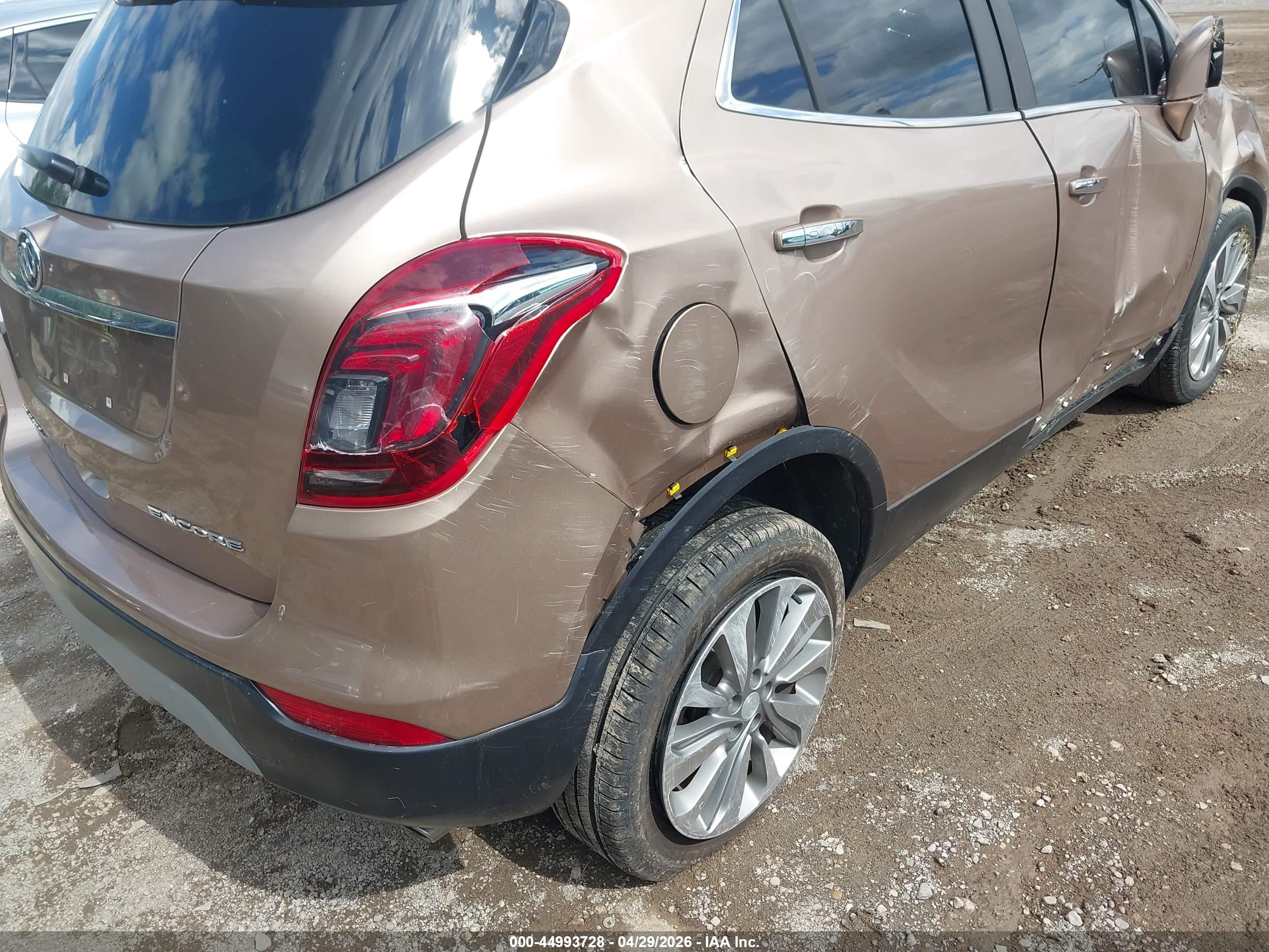 2018 Buick Encore Preferred Коричневый vin: KL4CJASB5JB662476