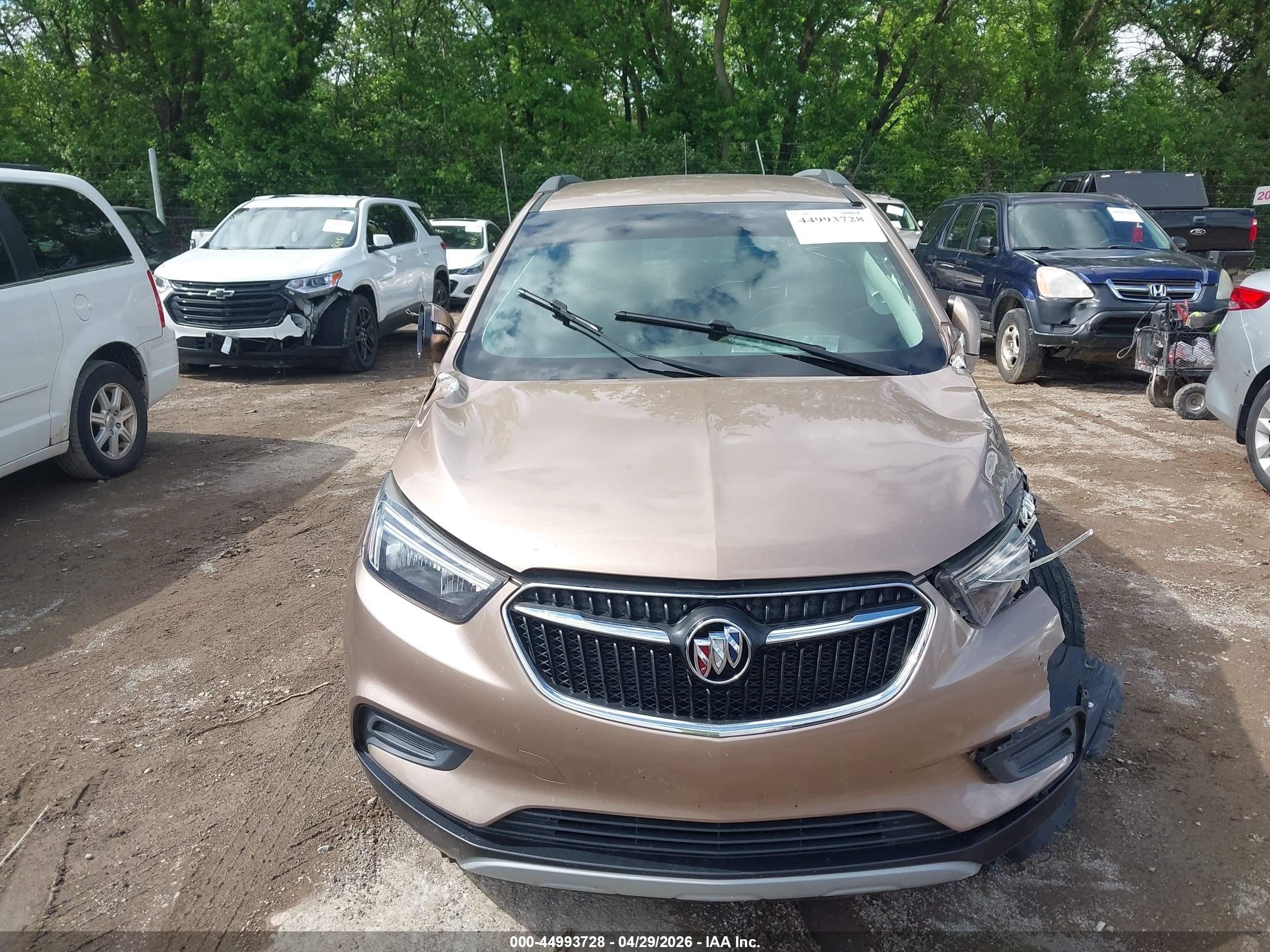 2018 Buick Encore Preferred Коричневый vin: KL4CJASB5JB662476