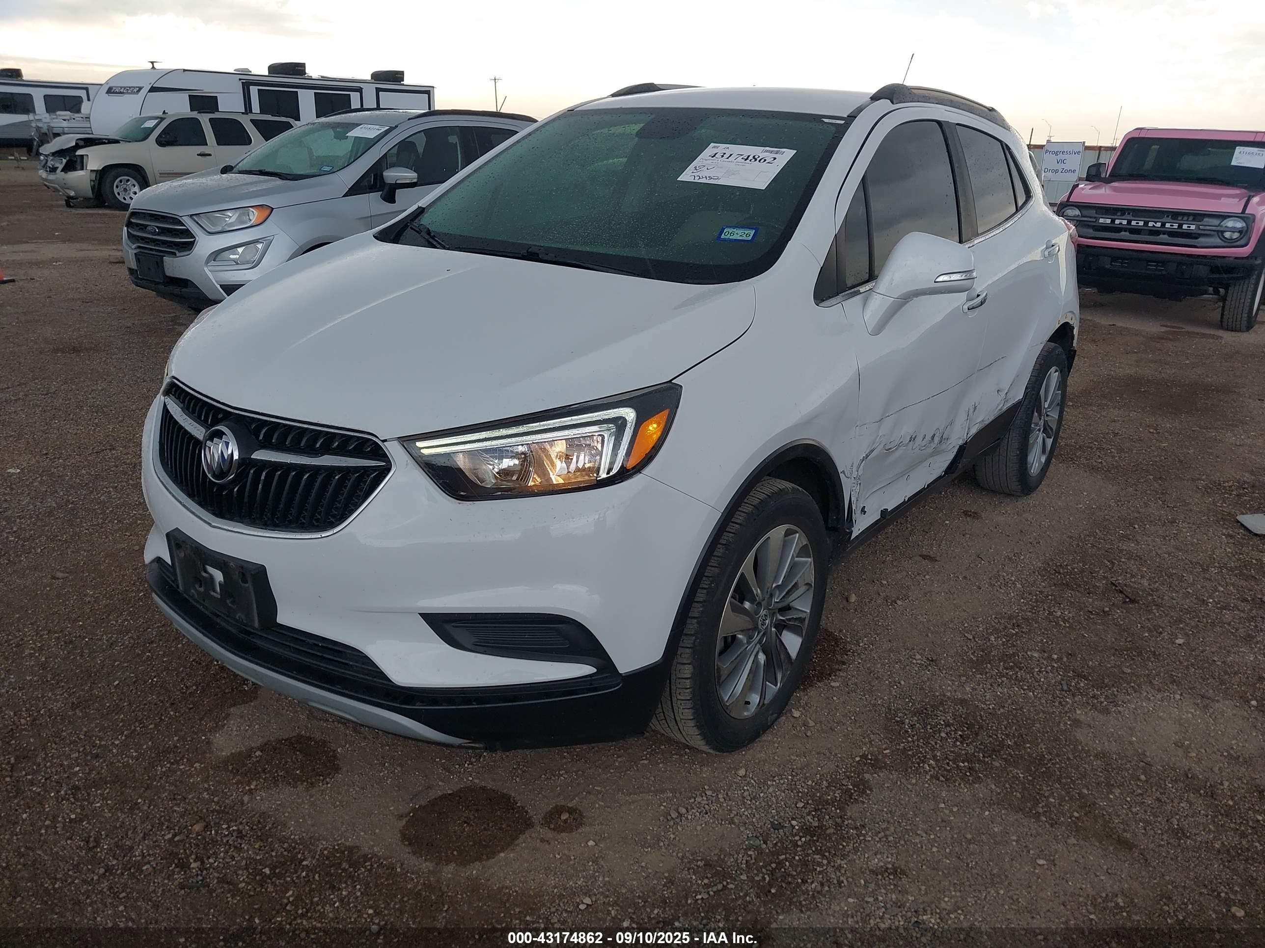 2018 Buick Encore Preferred White vin: KL4CJASB5JB705584