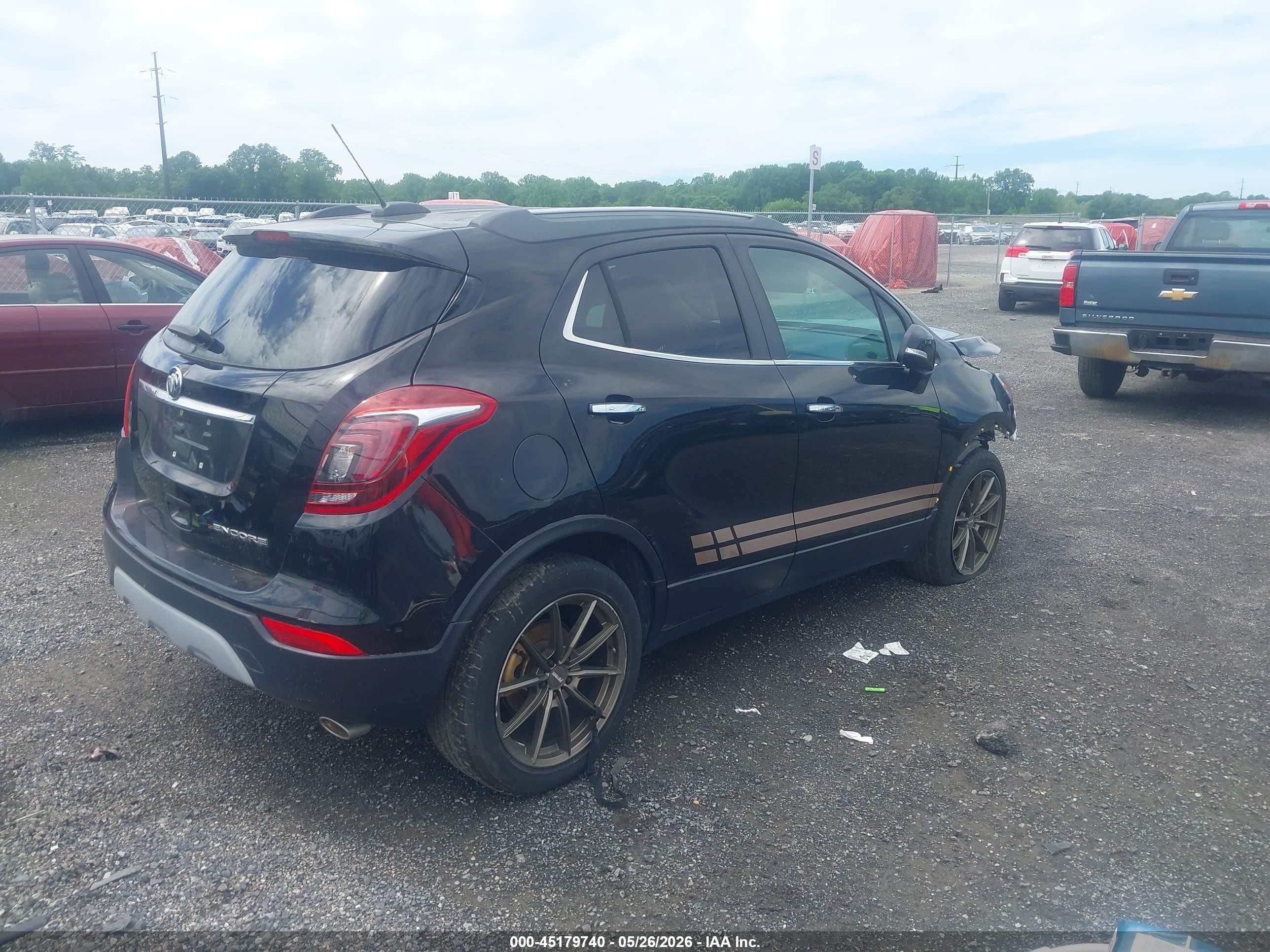 2019 Buick Encore Fwd Preferred Black vin: KL4CJASB5KB786247