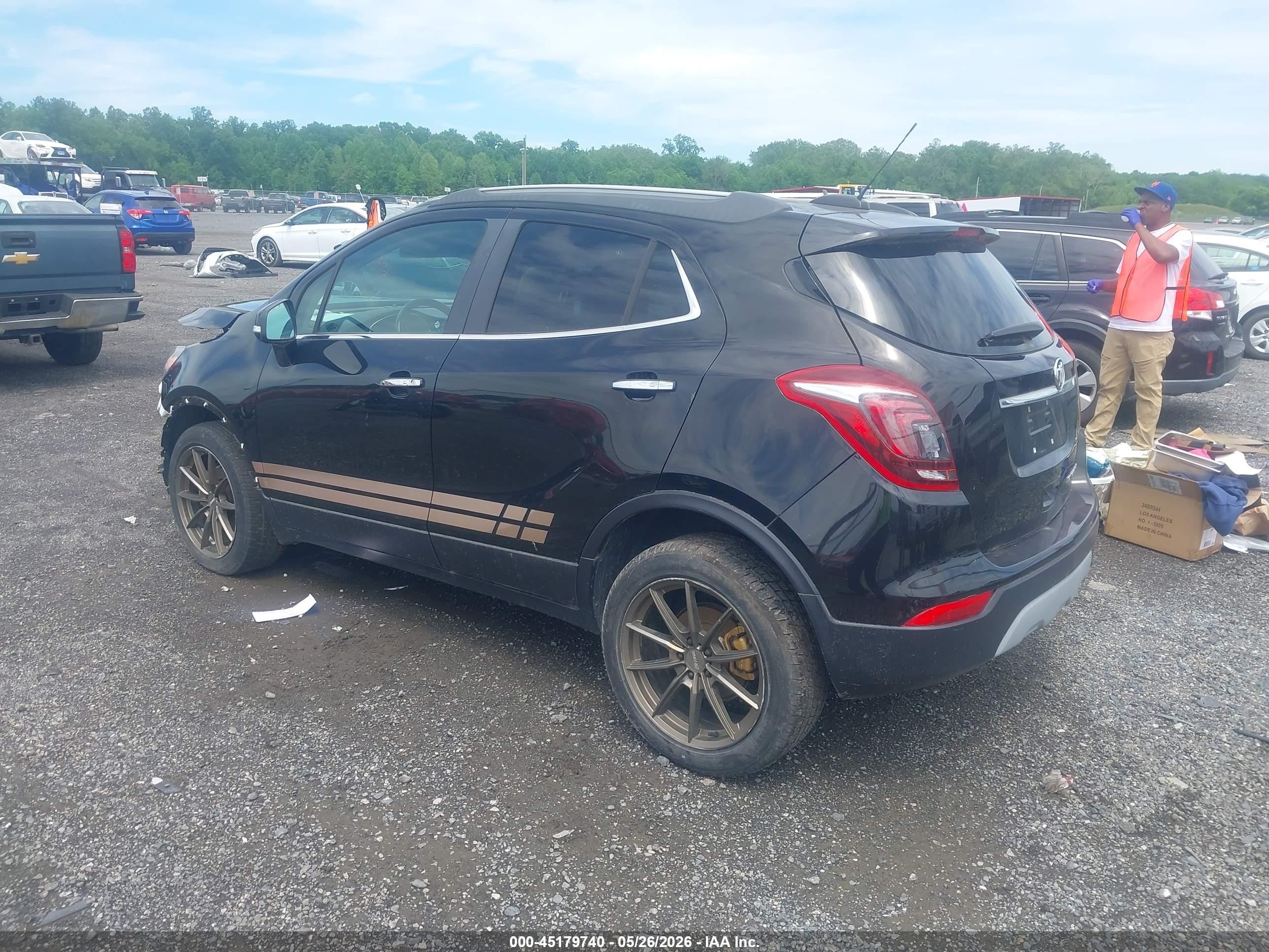 2019 Buick Encore Fwd Preferred Black vin: KL4CJASB5KB786247