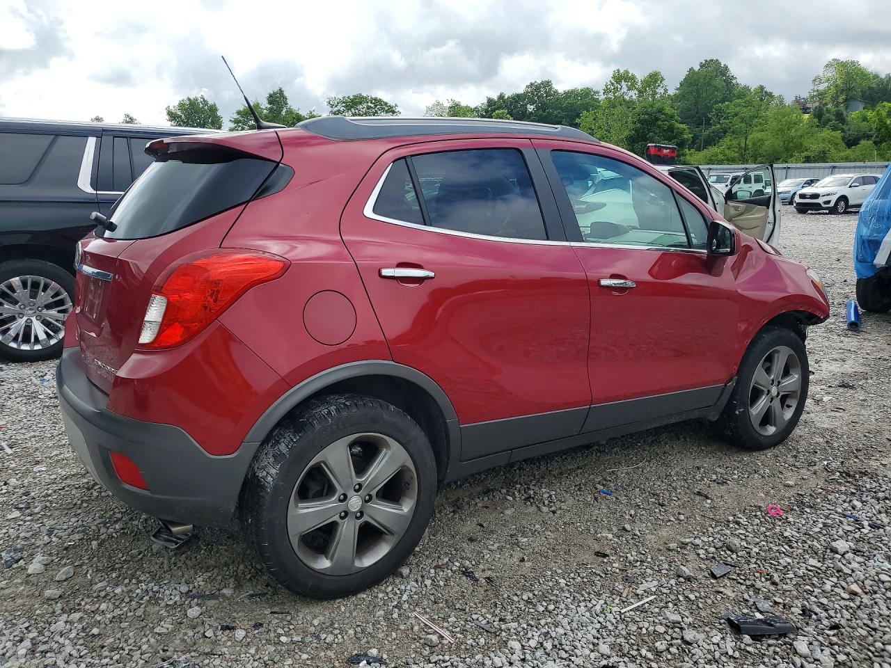 2013 Buick Encore Red vin: KL4CJASB6DB074803