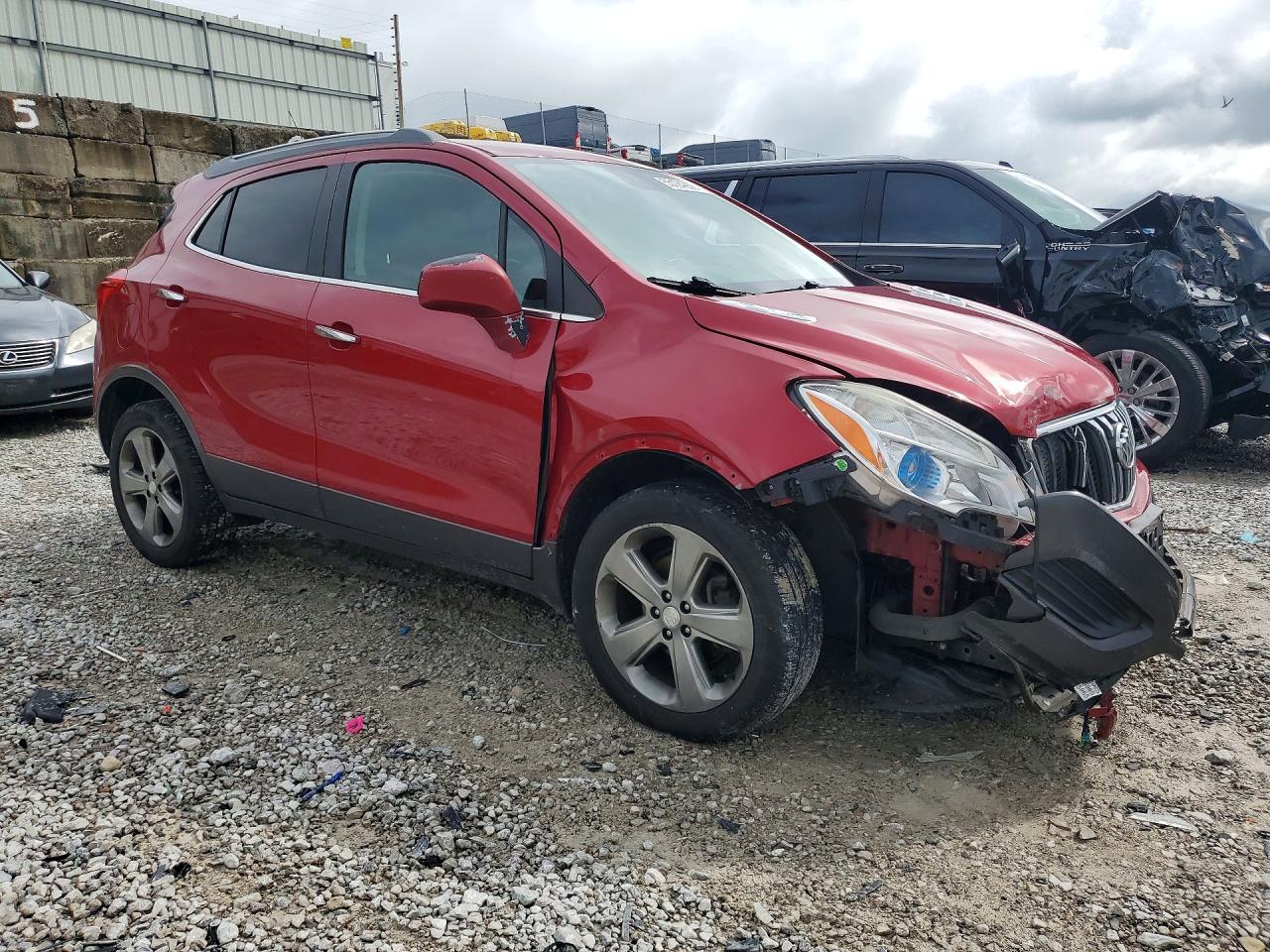 2013 Buick Encore Red vin: KL4CJASB6DB074803