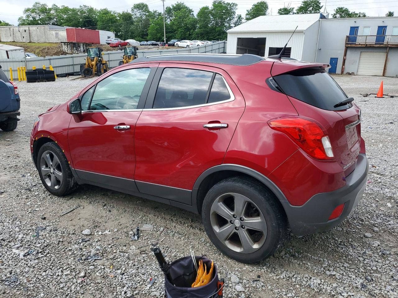 2013 Buick Encore Red vin: KL4CJASB6DB074803