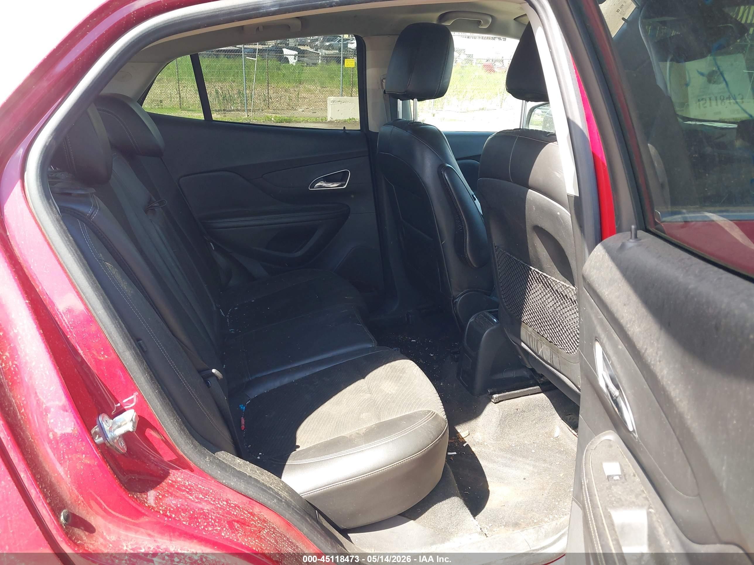 2014 Buick Encore   Red vin: KL4CJASB6EB659592