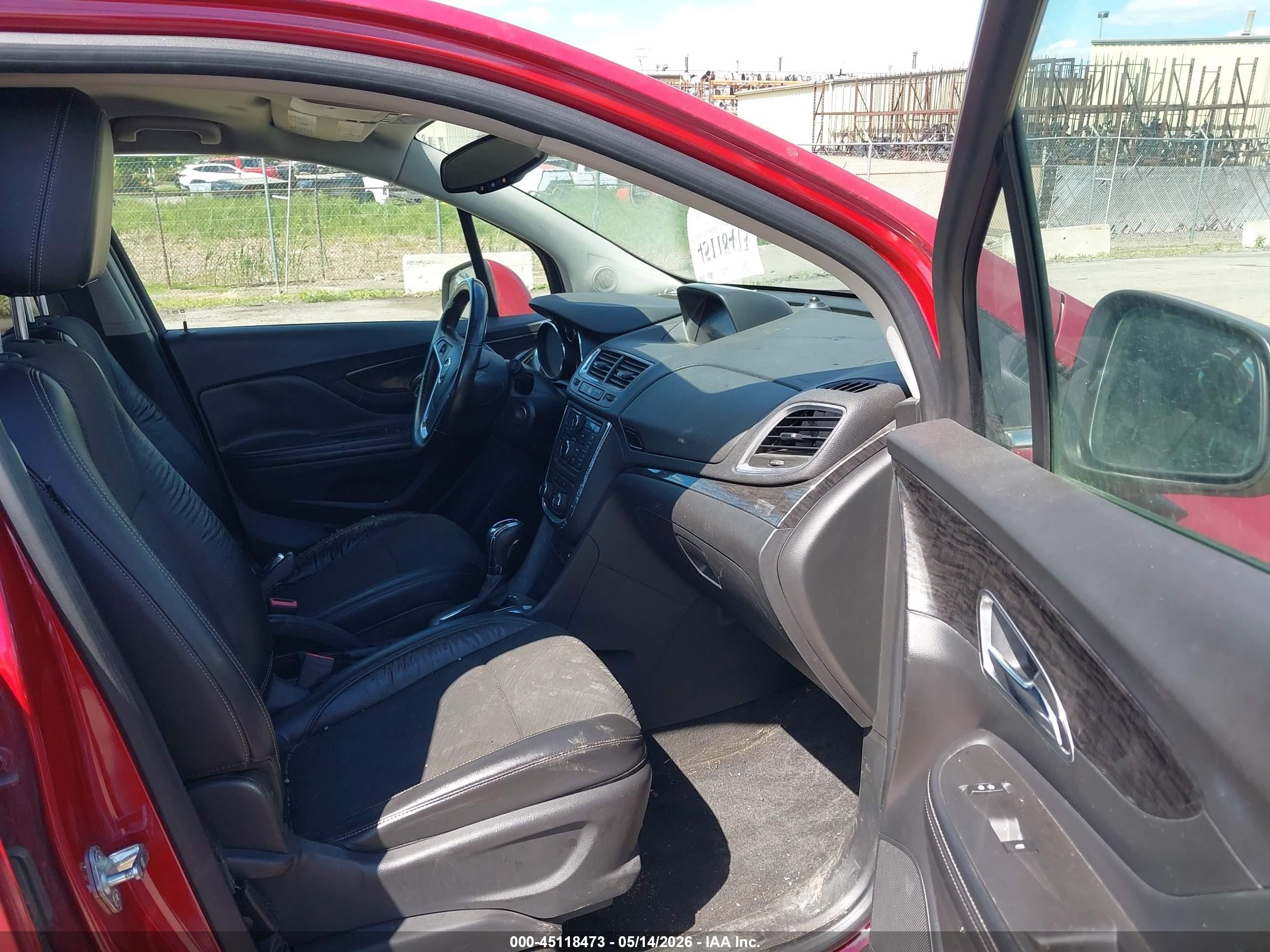 2014 Buick Encore   Red vin: KL4CJASB6EB659592