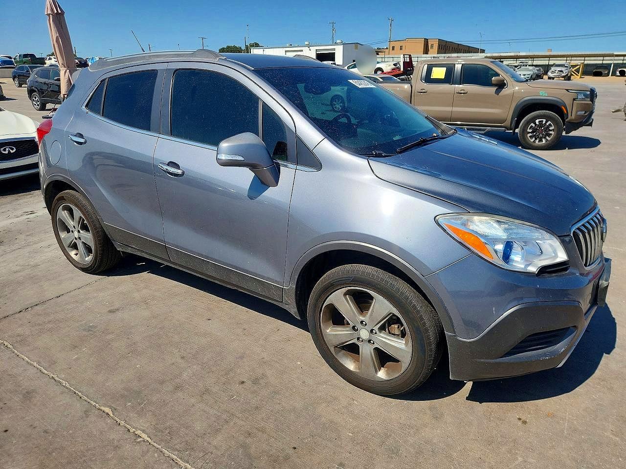 2014 Buick Encore Серый vin: KL4CJASB6EB772300