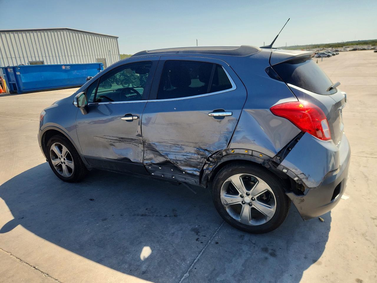 2014 Buick Encore Серый vin: KL4CJASB6EB772300