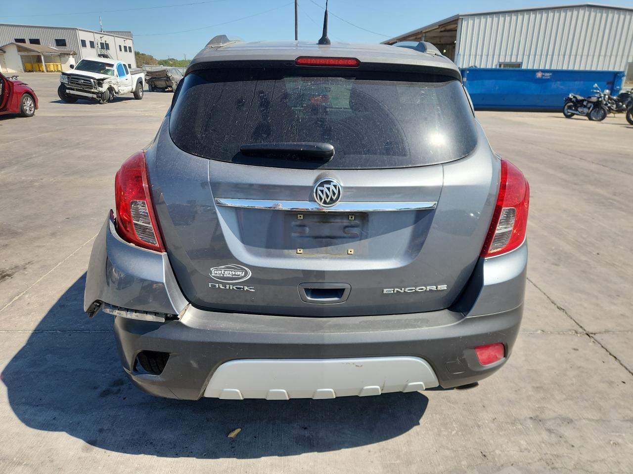 2014 Buick Encore Серый vin: KL4CJASB6EB772300