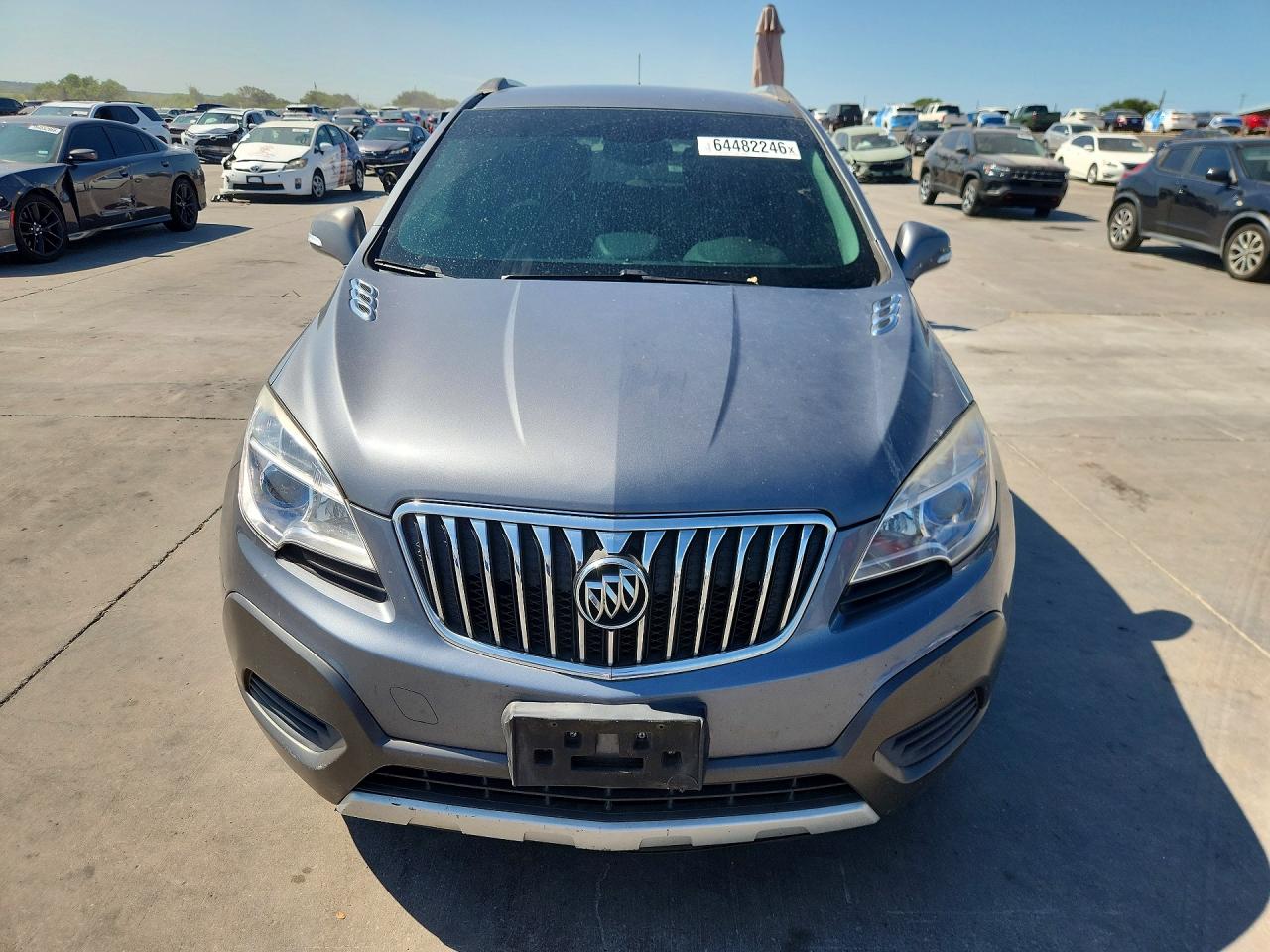 2014 Buick Encore Серый vin: KL4CJASB6EB772300