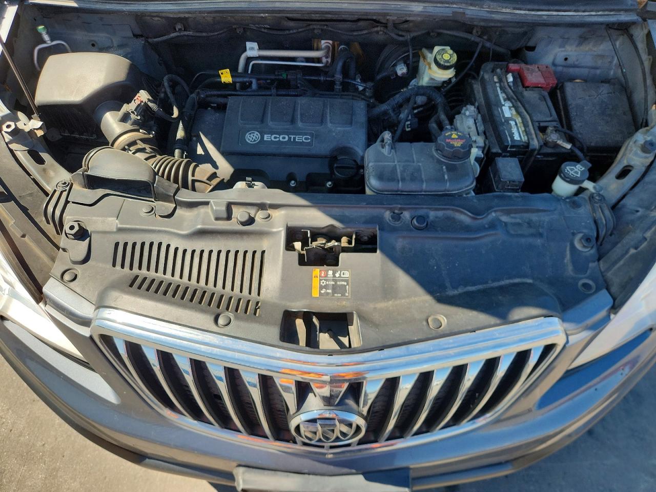 2014 Buick Encore Серый vin: KL4CJASB6EB772300