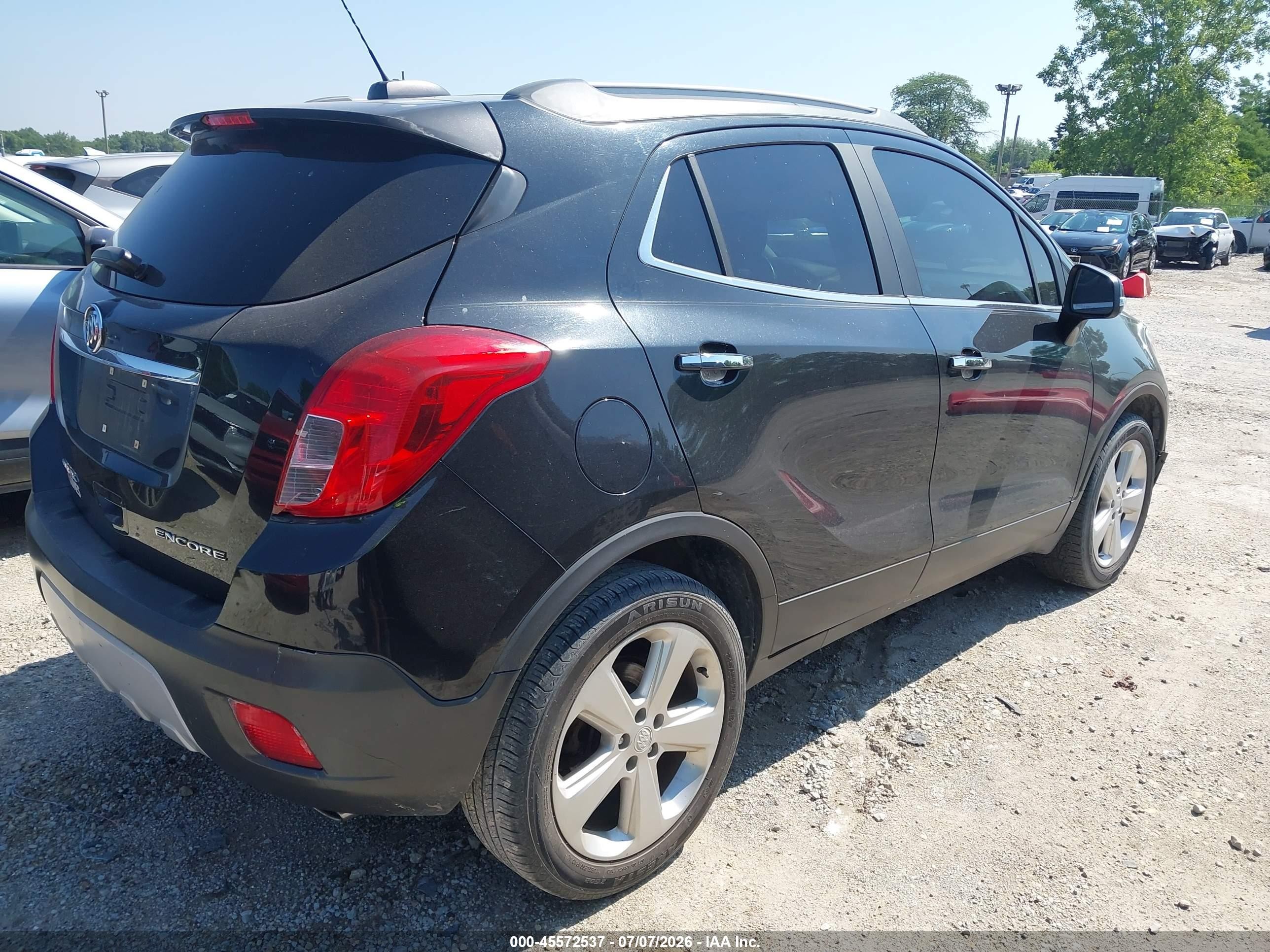 2015 Buick Encore   Black vin: KL4CJASB6FB115787