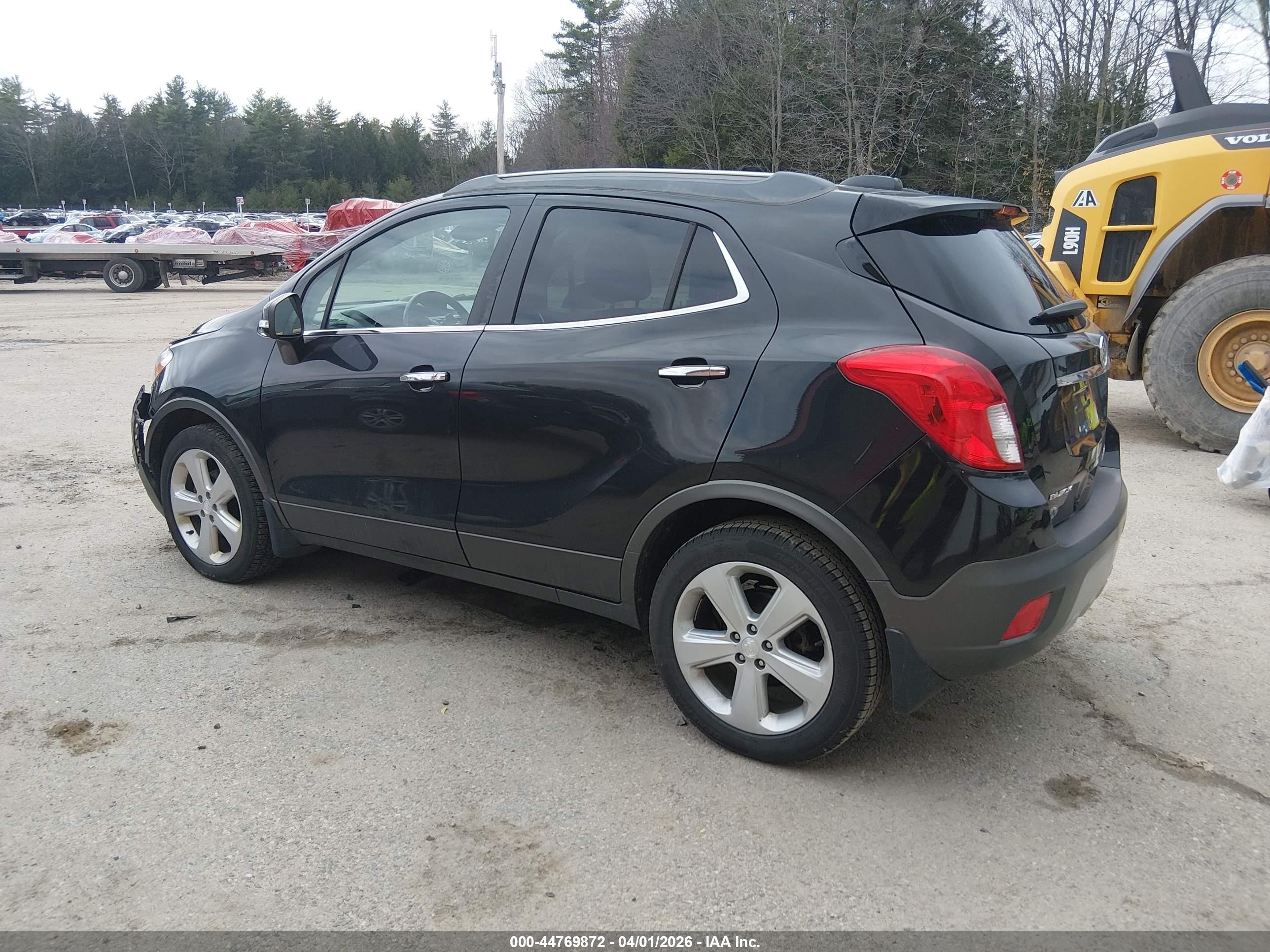 2015 Buick Encore   Черный vin: KL4CJASB6FB178601
