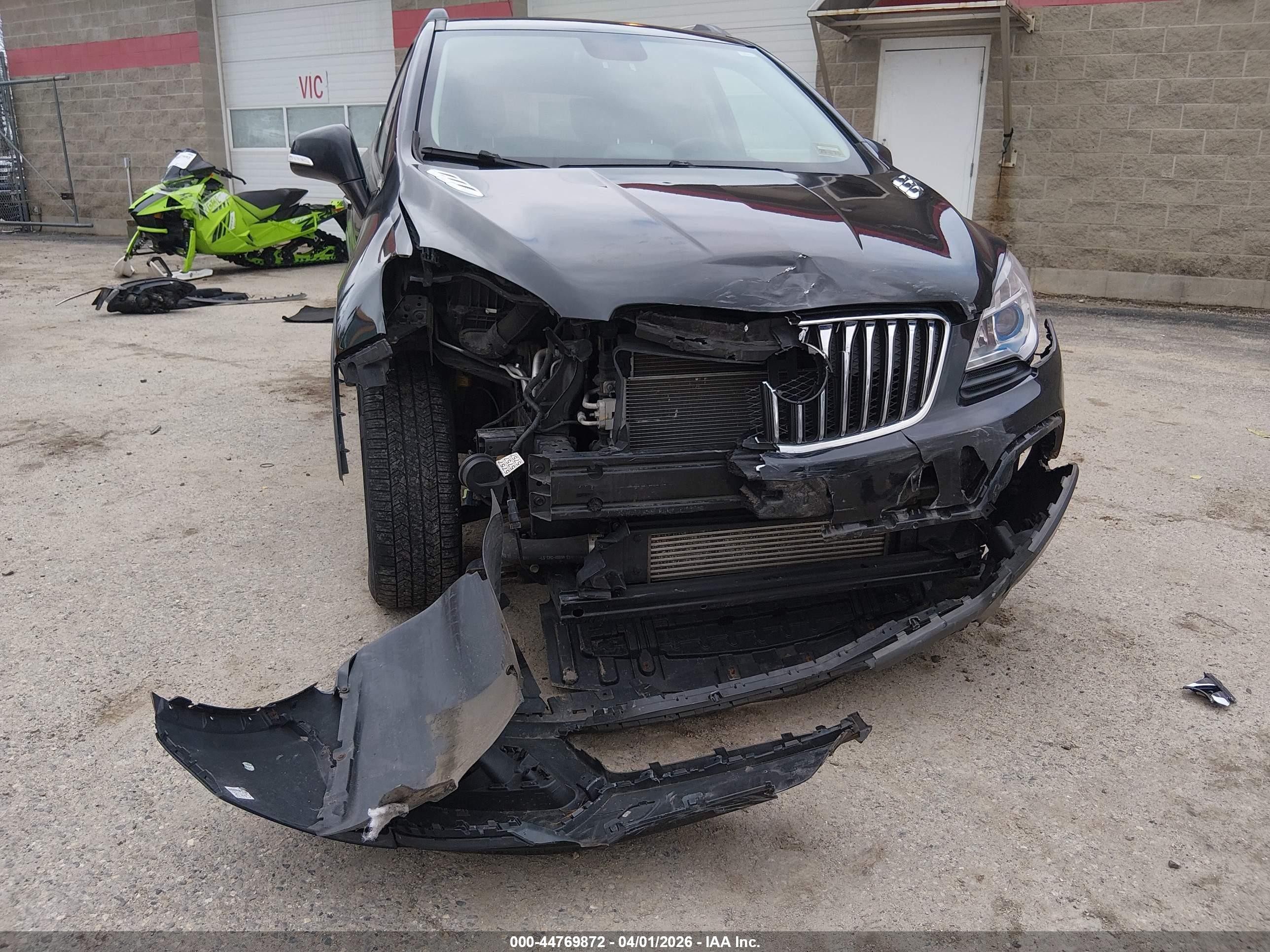 2015 Buick Encore   Черный vin: KL4CJASB6FB178601