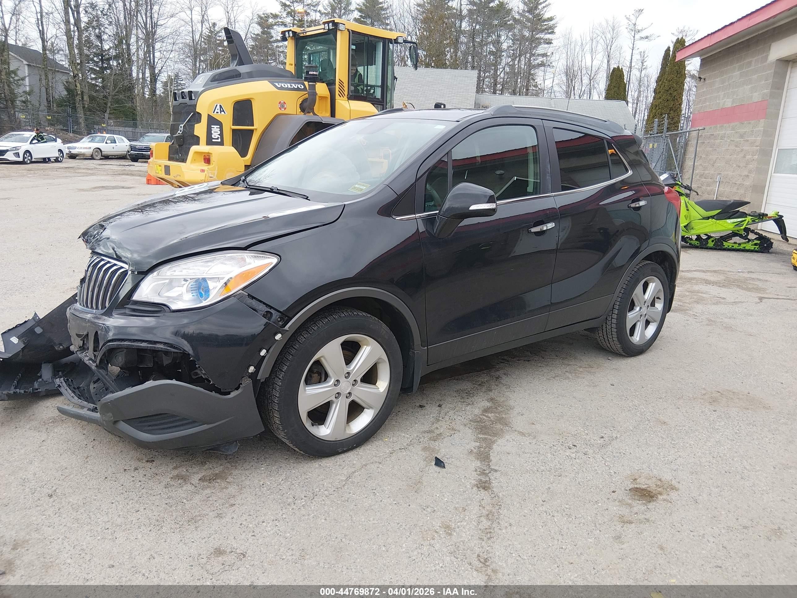 2015 Buick Encore   Черный vin: KL4CJASB6FB178601