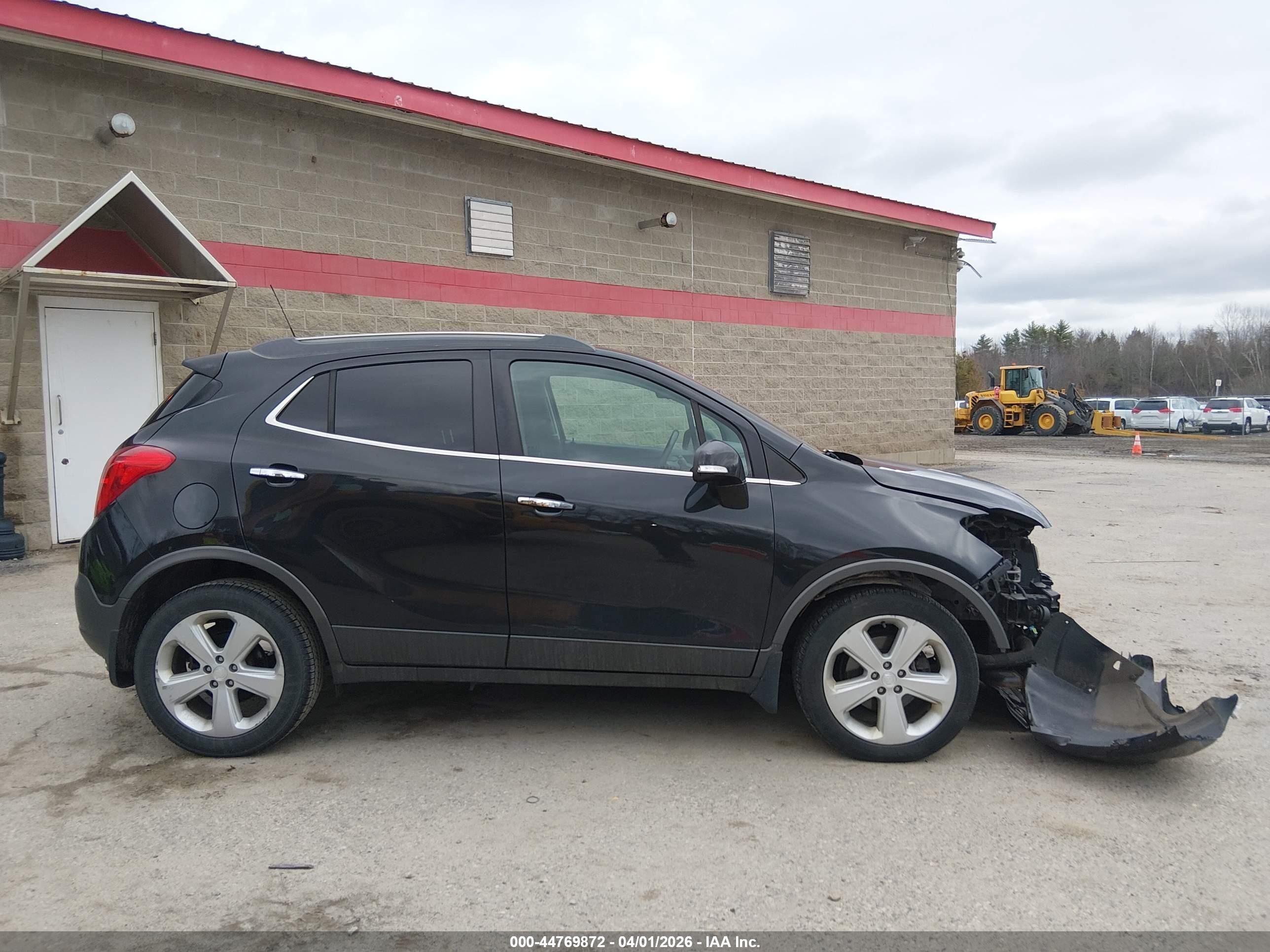 2015 Buick Encore   Черный vin: KL4CJASB6FB178601