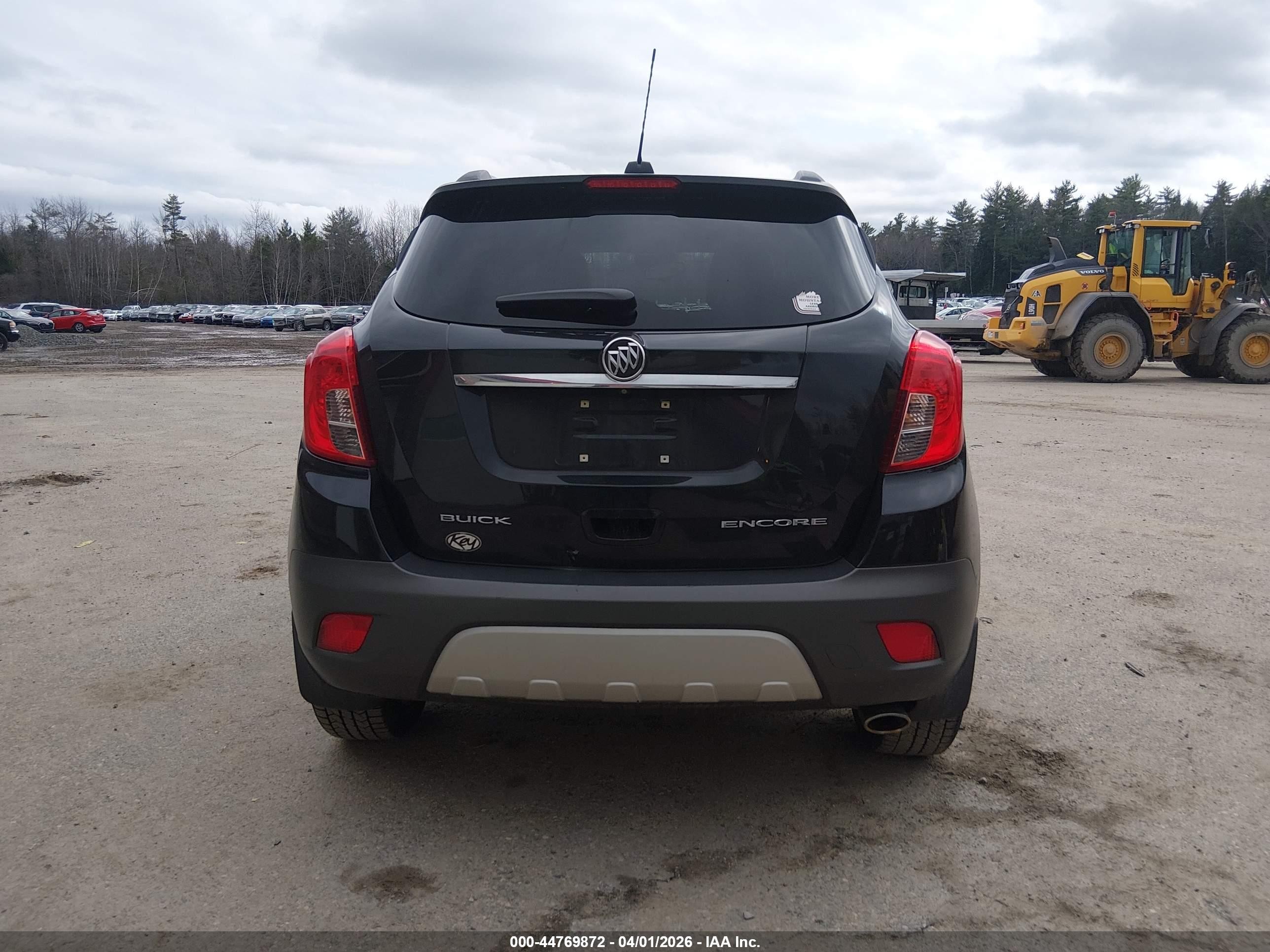 2015 Buick Encore   Черный vin: KL4CJASB6FB178601
