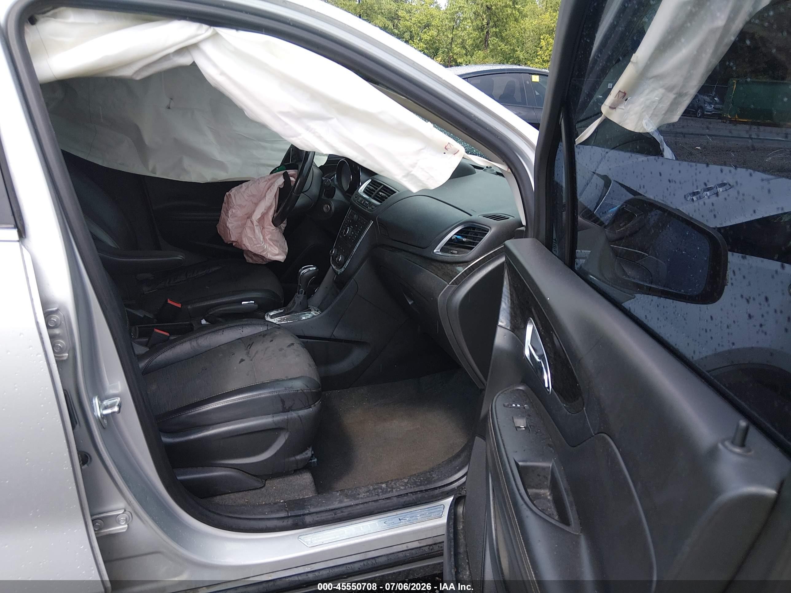 2015 Buick Encore   Silver vin: KL4CJASB6FB190165
