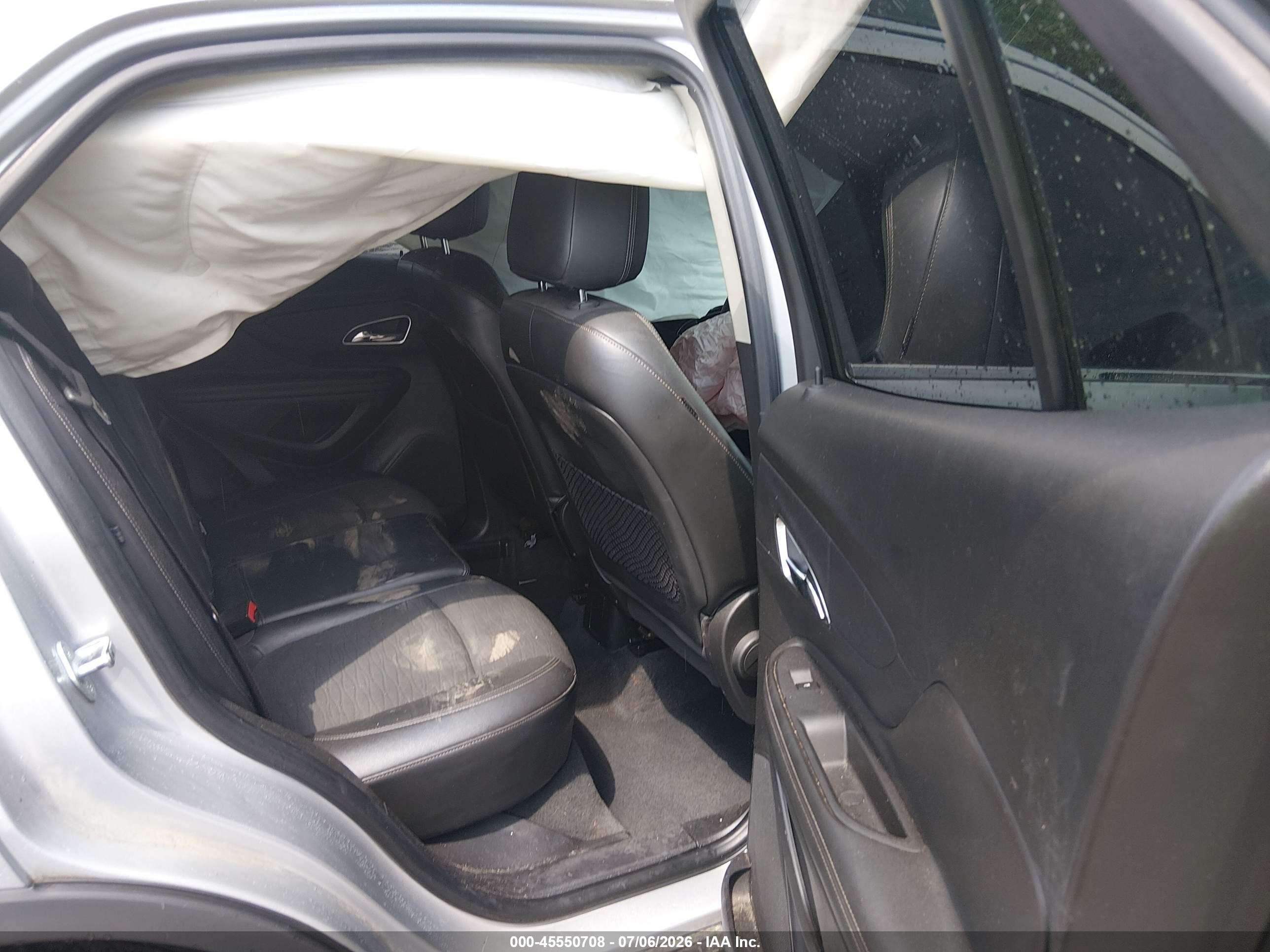 2015 Buick Encore   Silver vin: KL4CJASB6FB190165