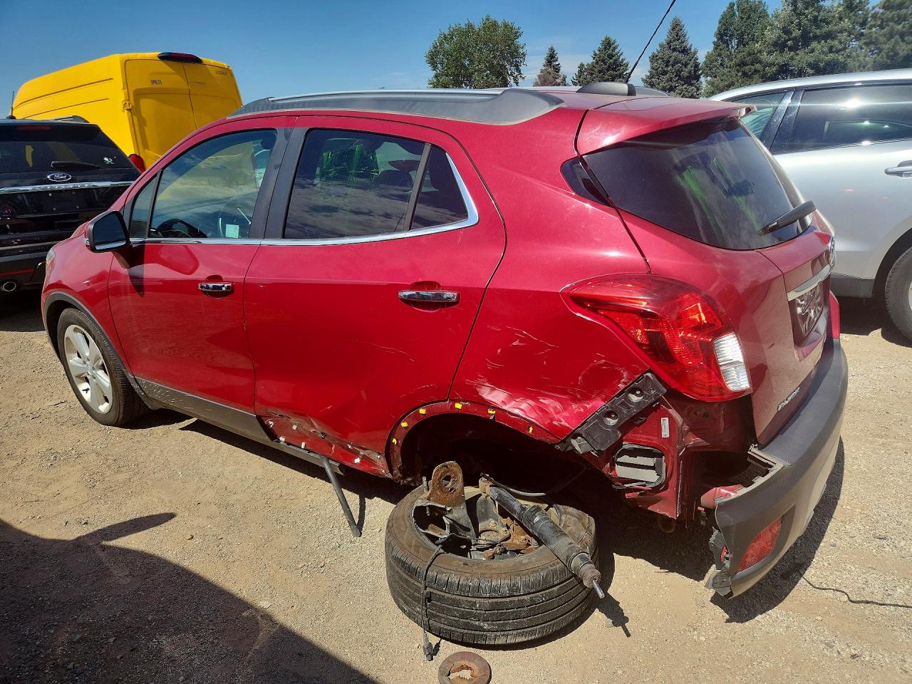 2015 Buick Encore Red vin: KL4CJASB6FB222967