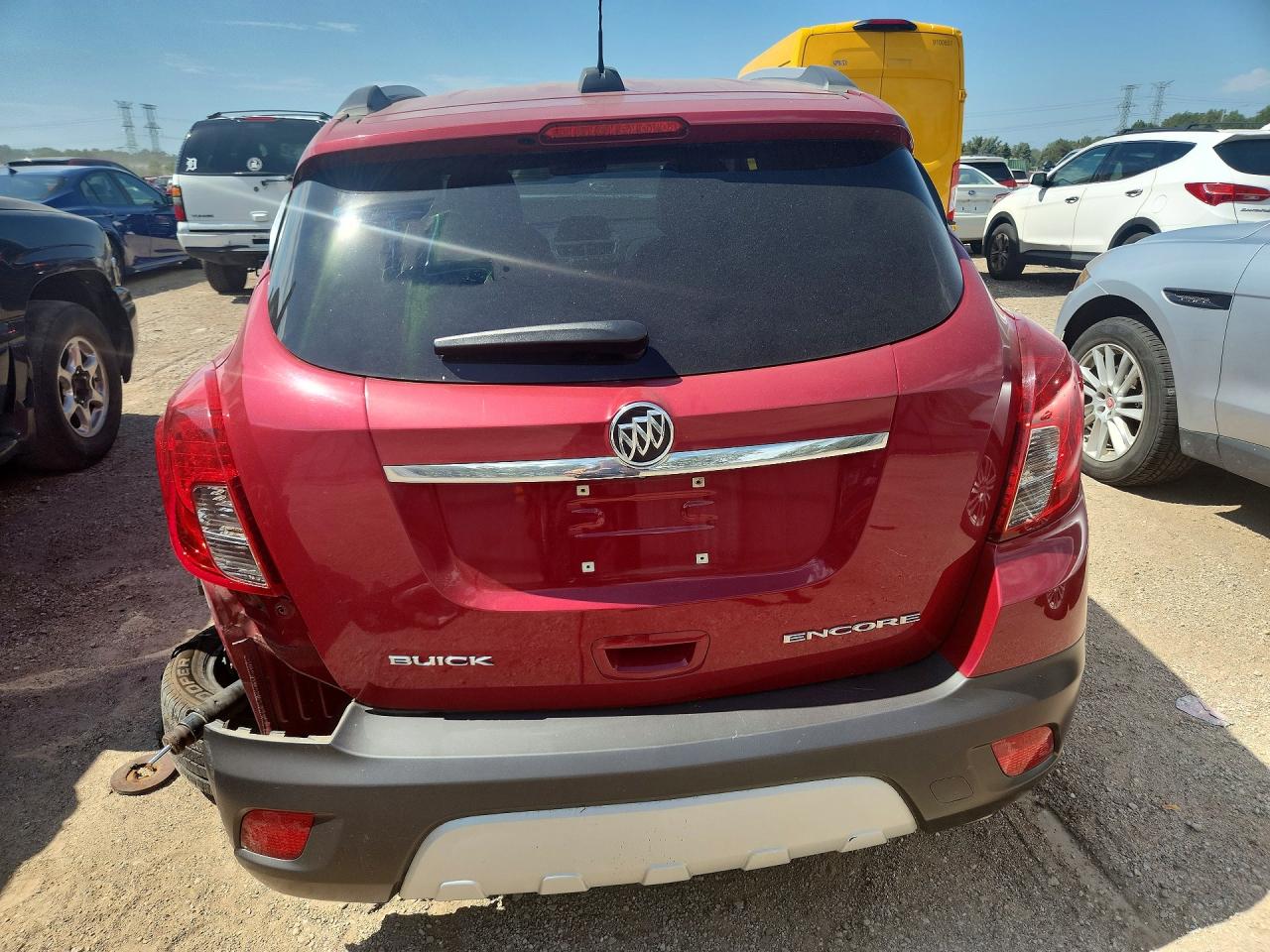 2015 Buick Encore Red vin: KL4CJASB6FB222967