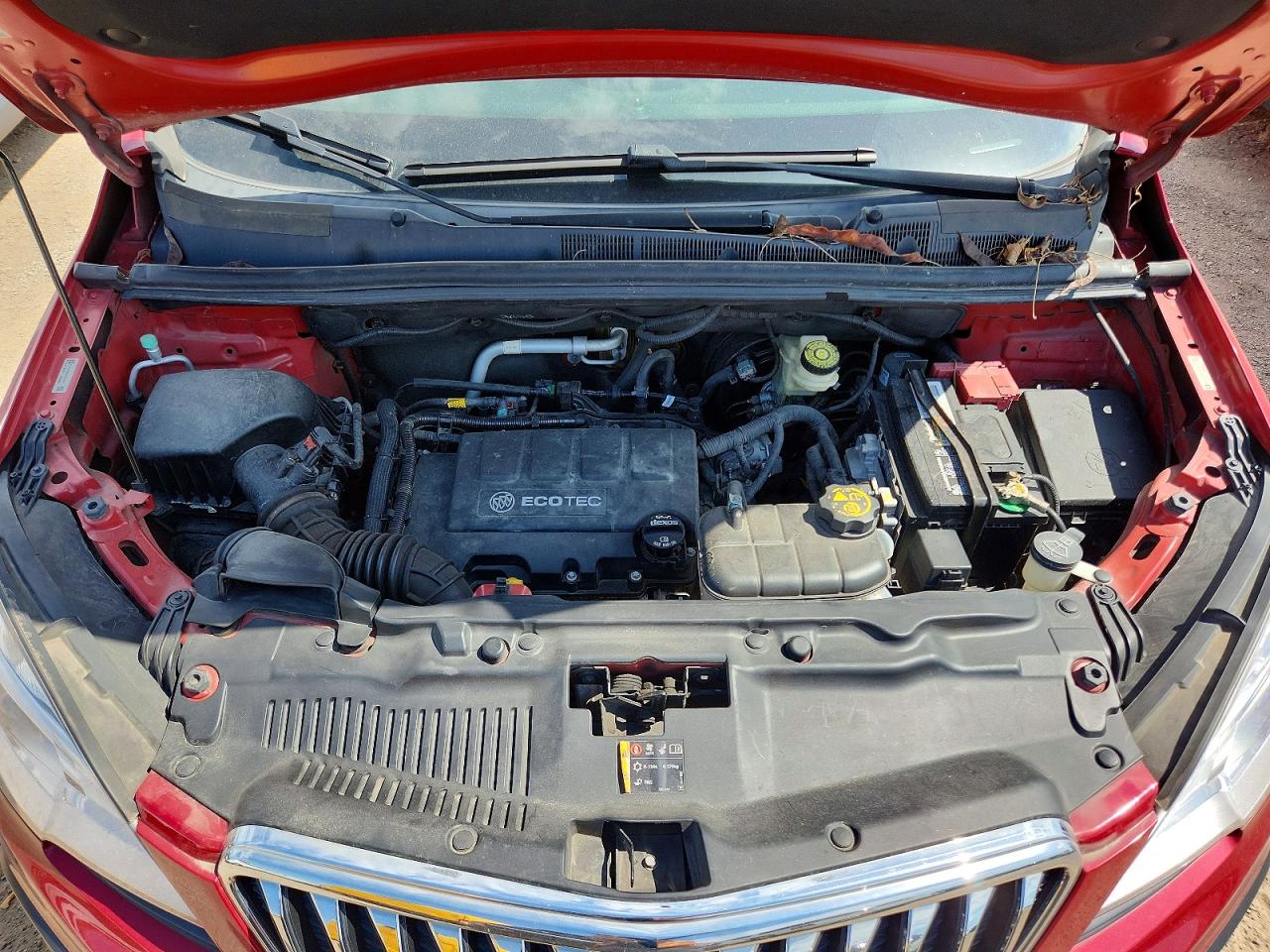 2015 Buick Encore Red vin: KL4CJASB6FB222967