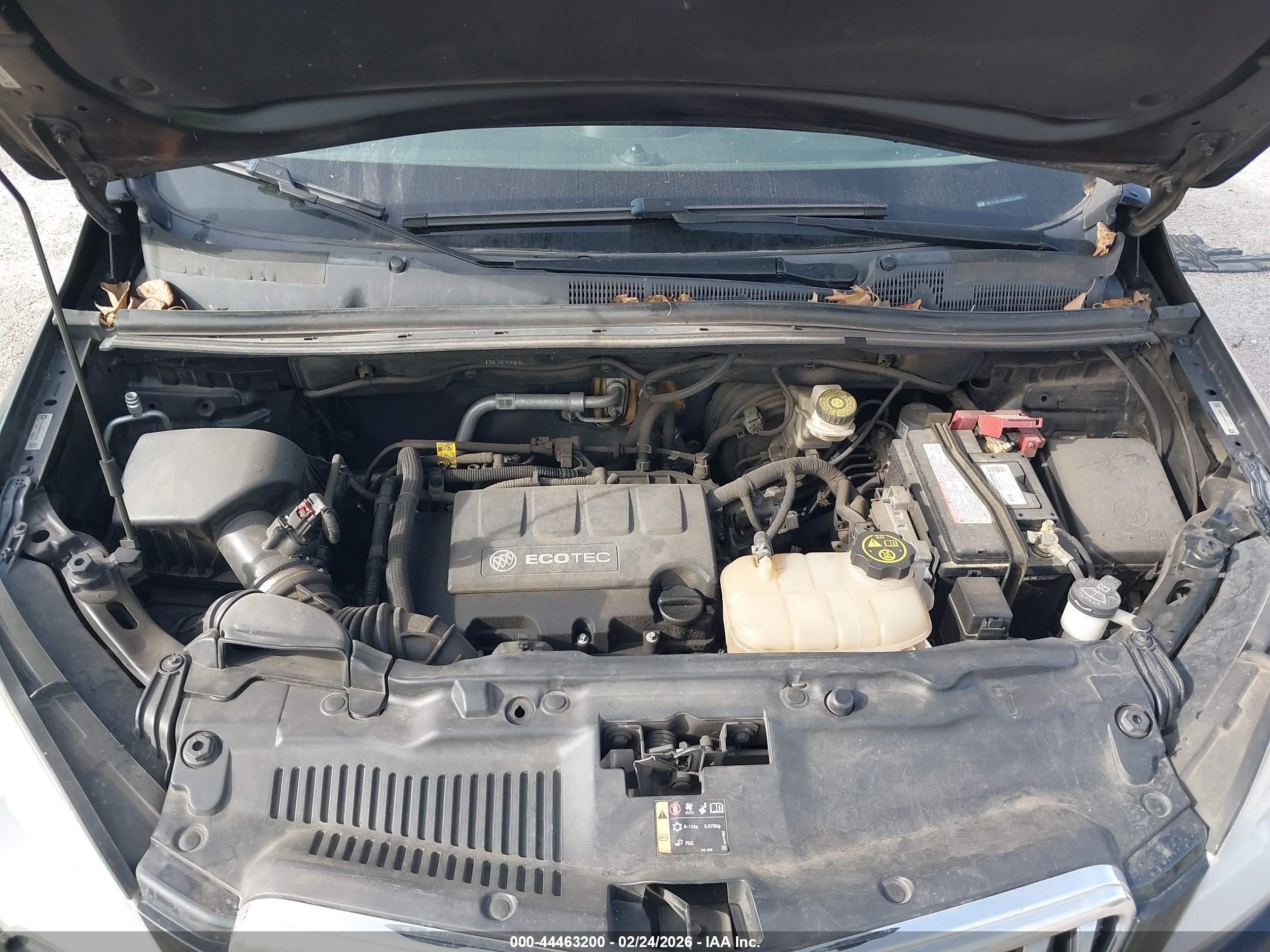 2016 Buick Encore   Черный vin: KL4CJASB6GB731880