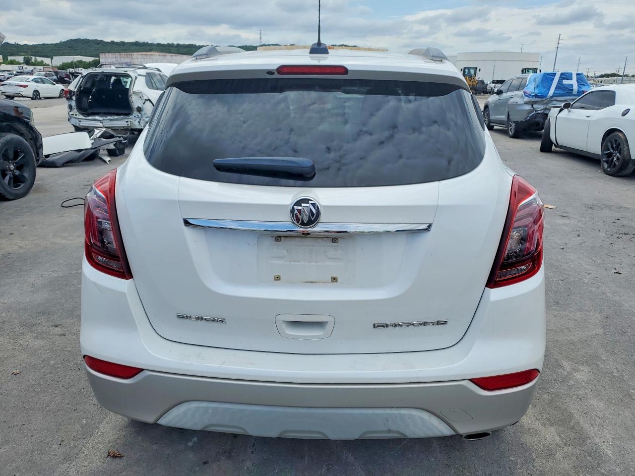 2017 Buick Encore Preferred White vin: KL4CJASB6HB009844