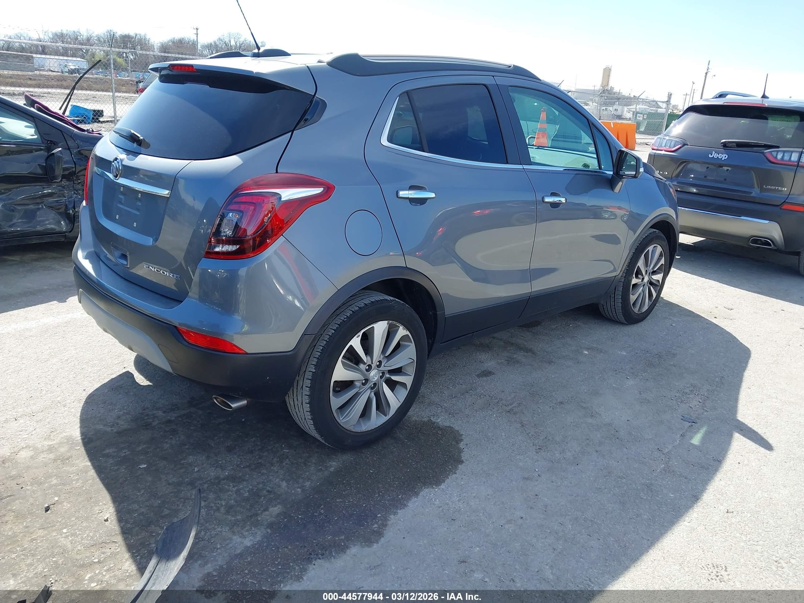 2019 Buick Encore Fwd Preferred Gray vin: KL4CJASB6KB723058