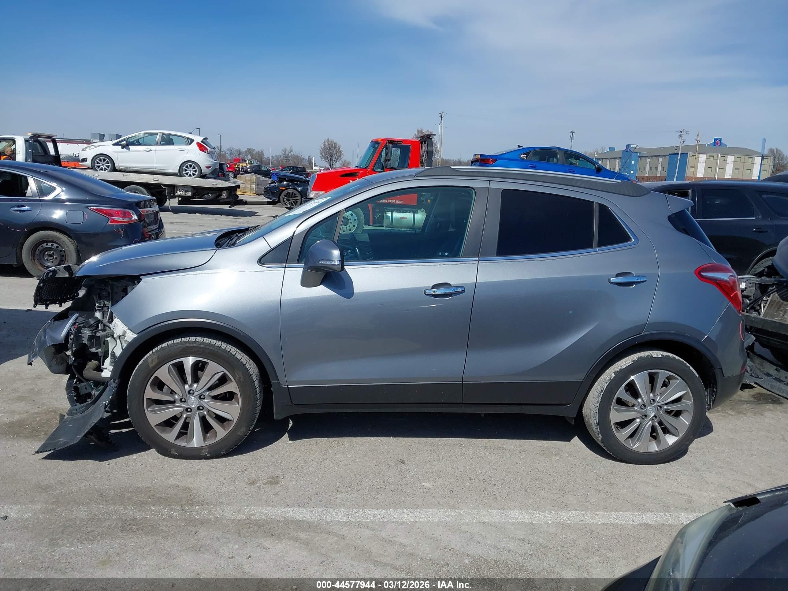 2019 Buick Encore Fwd Preferred Gray vin: KL4CJASB6KB723058