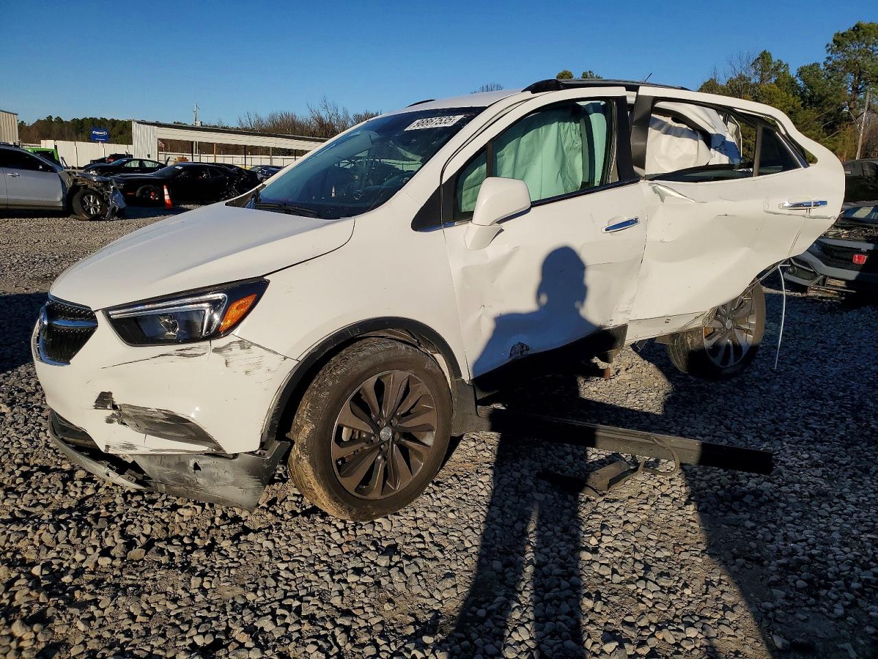 2021 Buick Encore Preferred White vin: KL4CJASB6MB300659