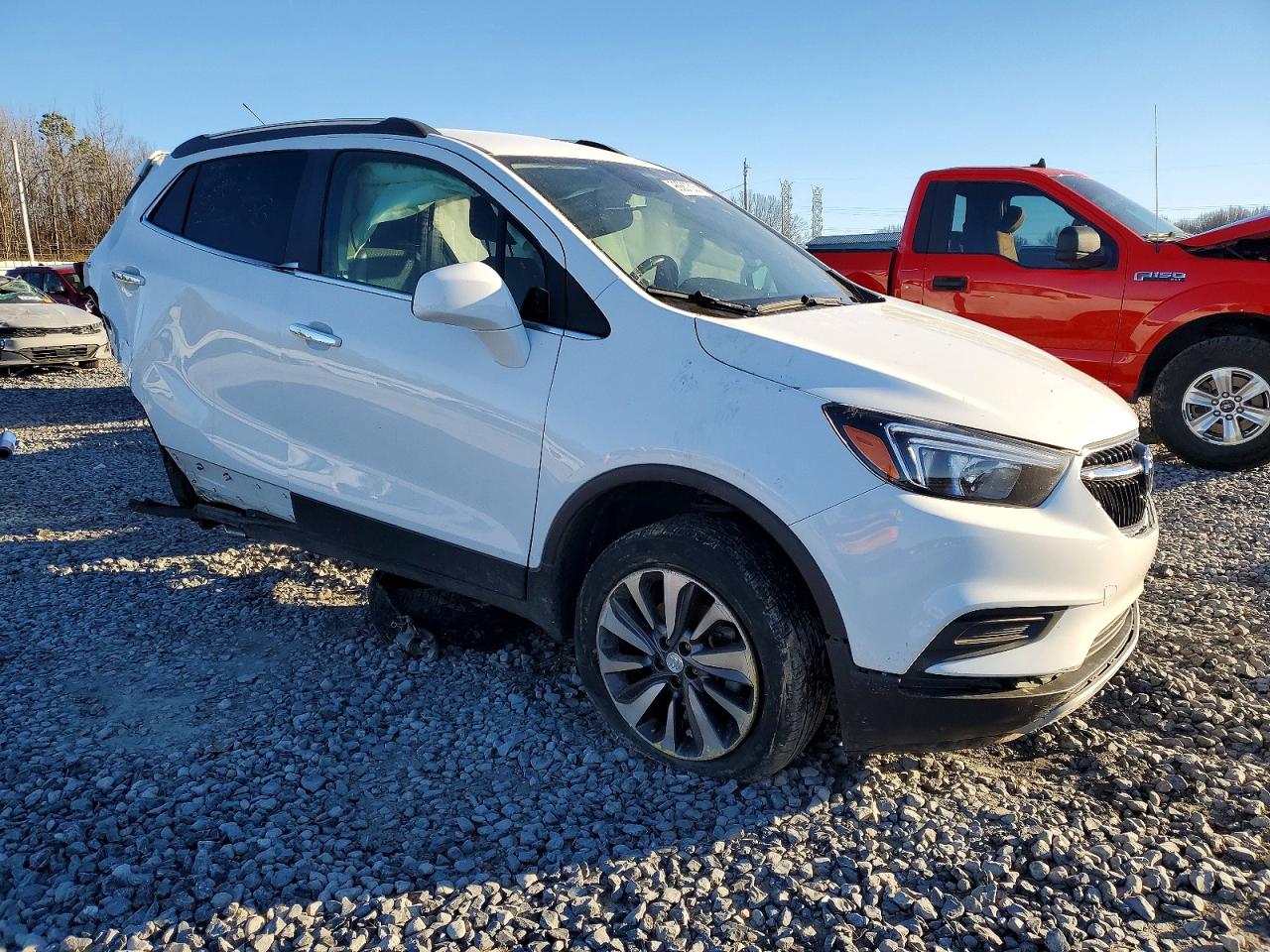 2021 Buick Encore Preferred White vin: KL4CJASB6MB300659