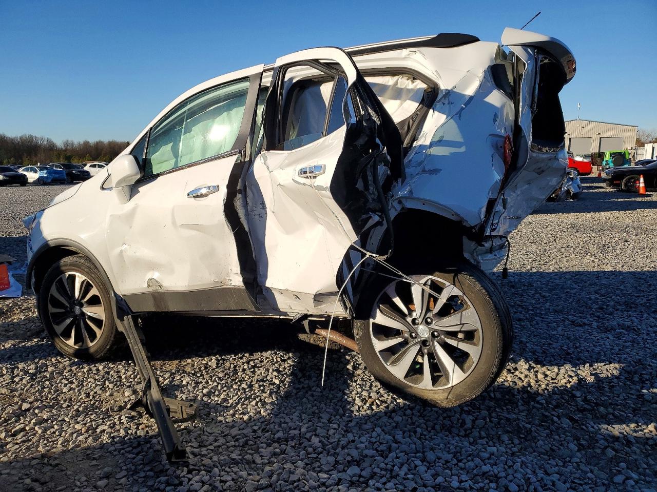2021 Buick Encore Preferred White vin: KL4CJASB6MB300659