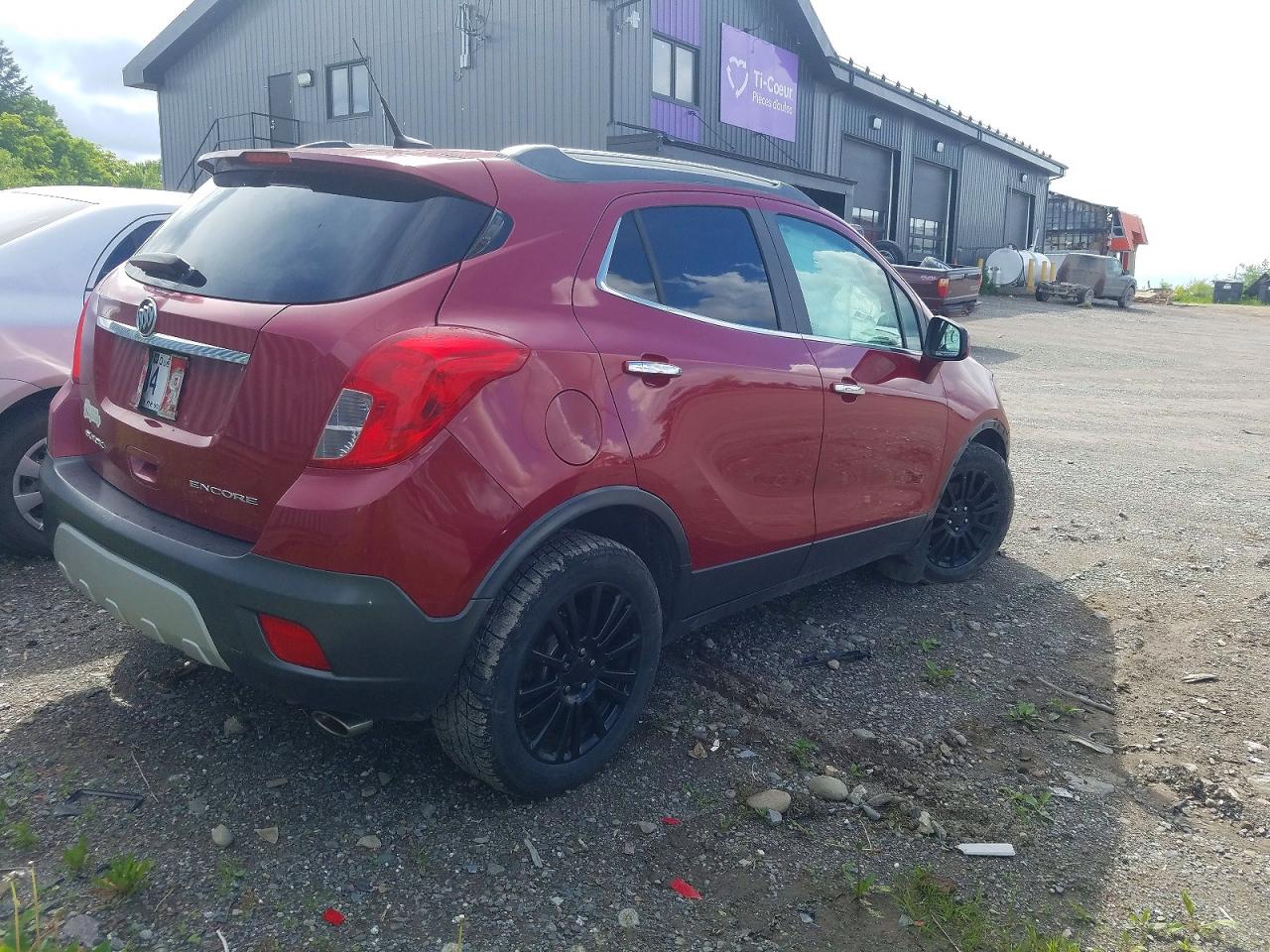 2013 Buick Encore Красный vin: KL4CJASB7DB086376
