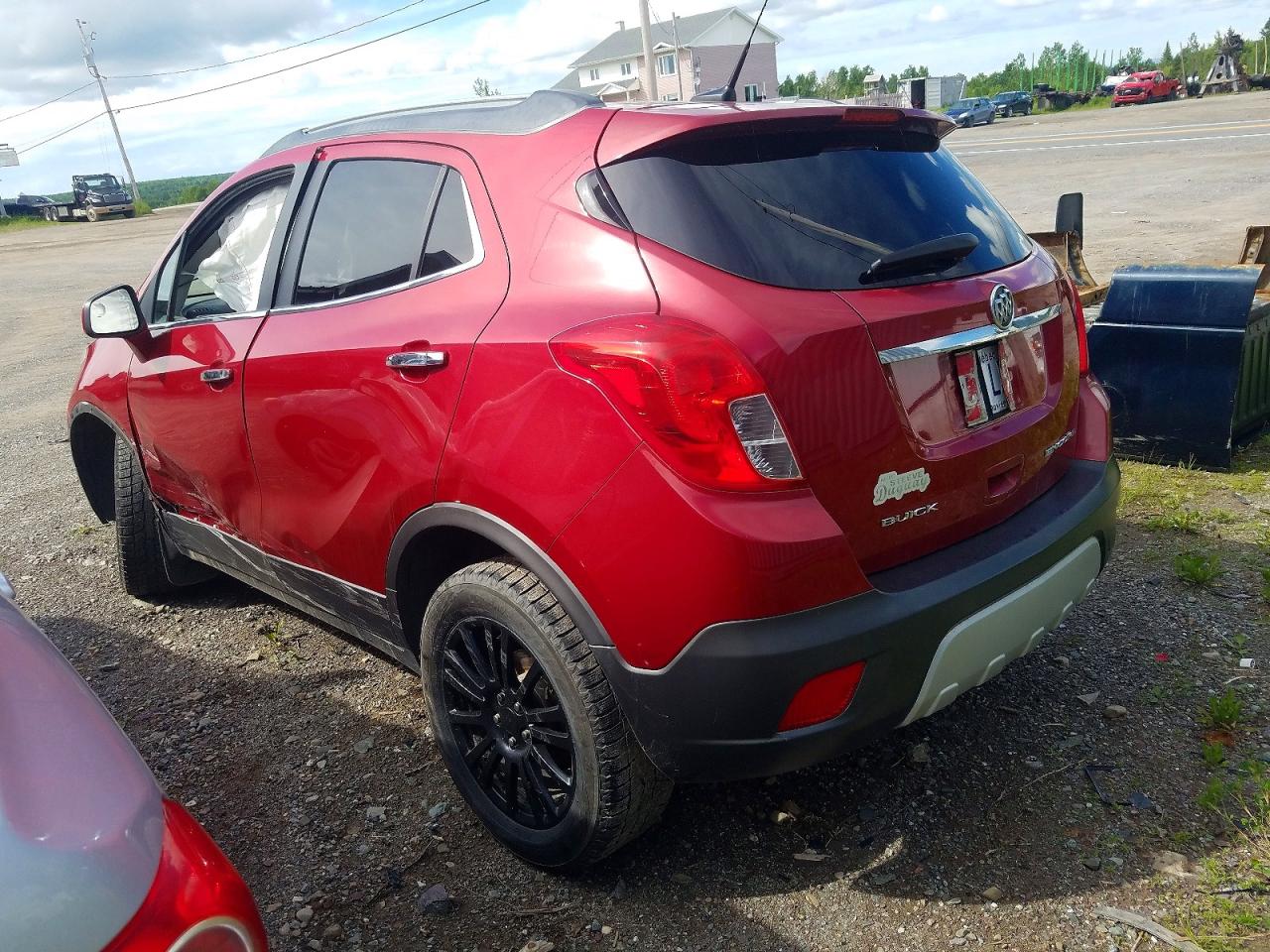 2013 Buick Encore Красный vin: KL4CJASB7DB086376