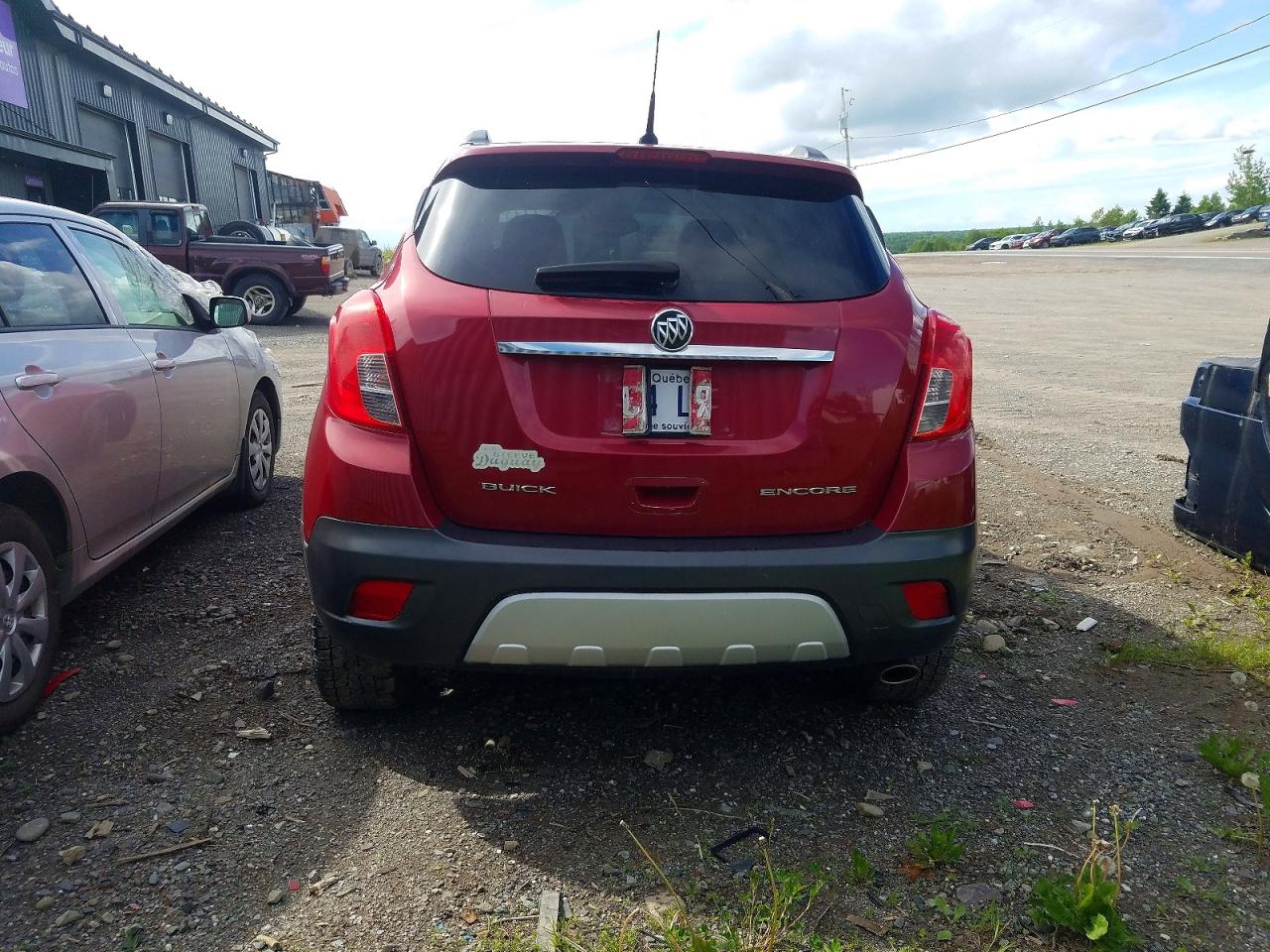 2013 Buick Encore Красный vin: KL4CJASB7DB086376