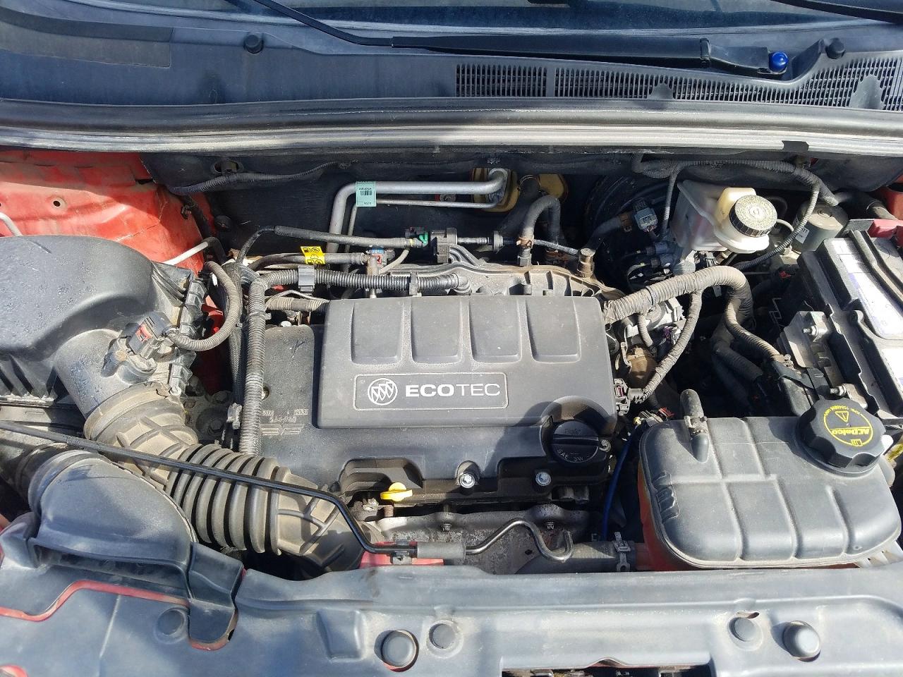 2013 Buick Encore Красный vin: KL4CJASB7DB086376