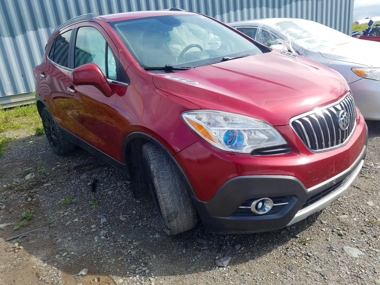 2013 Buick Encore Красный vin: KL4CJASB7DB086376