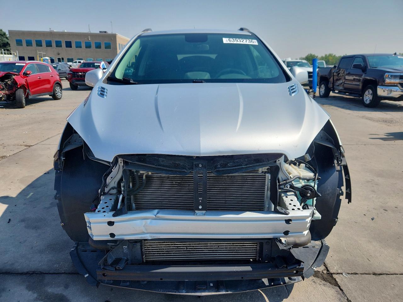 2013 Buick Encore Silver vin: KL4CJASB7DB211781