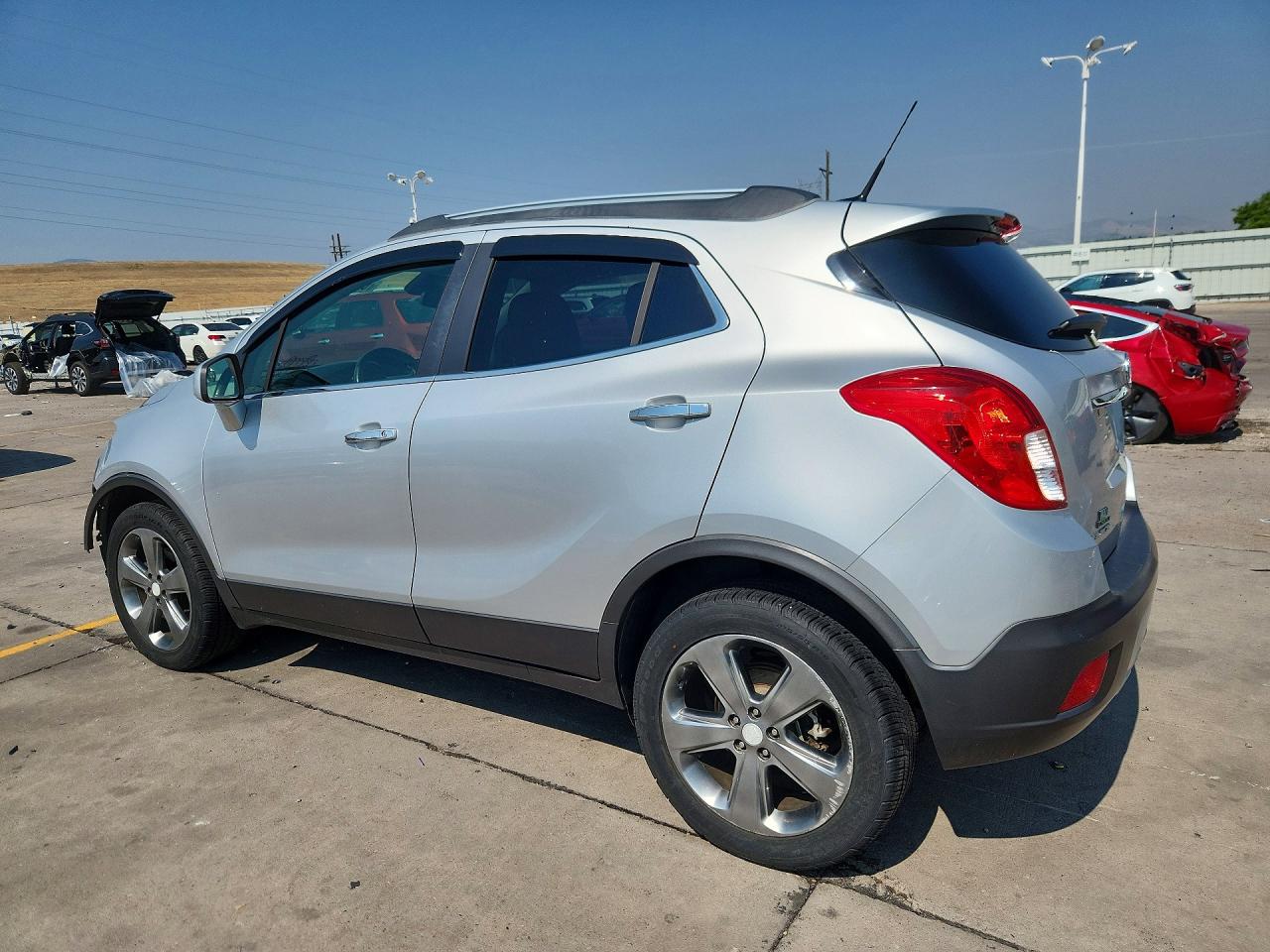 2013 Buick Encore Silver vin: KL4CJASB7DB211781