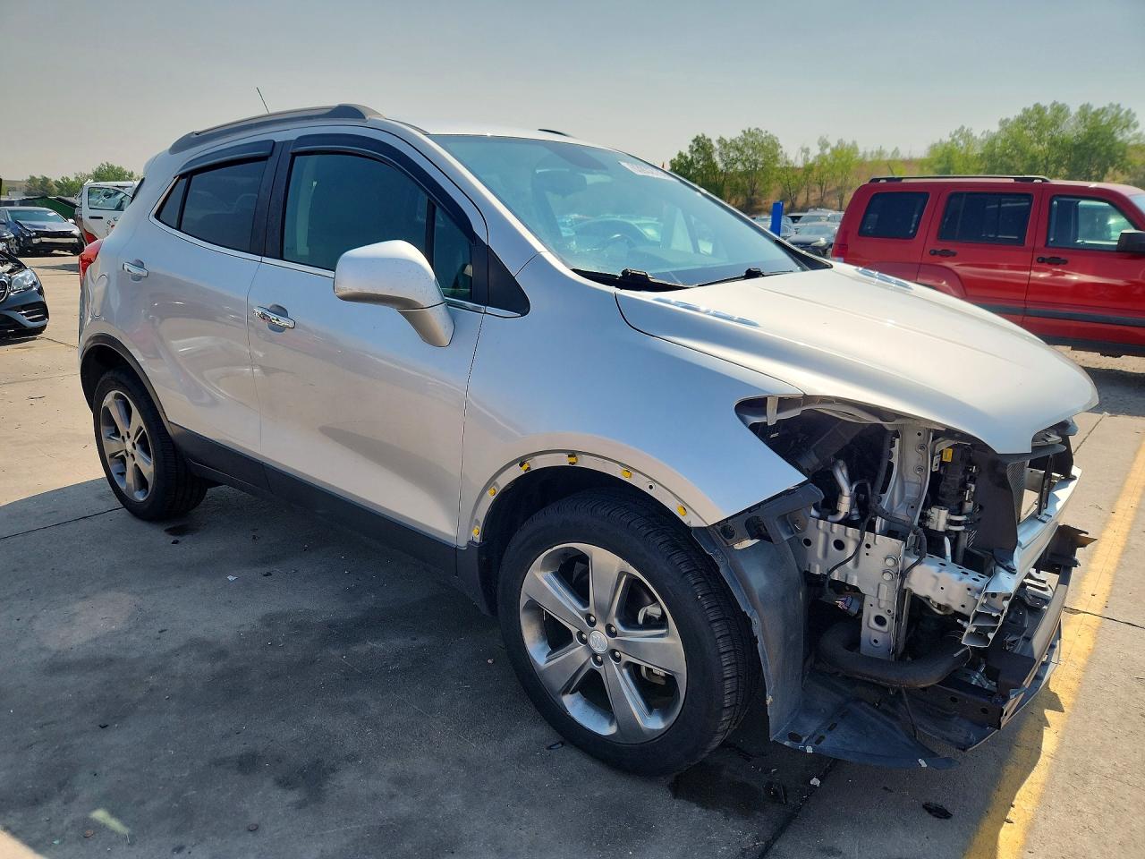 2013 Buick Encore Silver vin: KL4CJASB7DB211781
