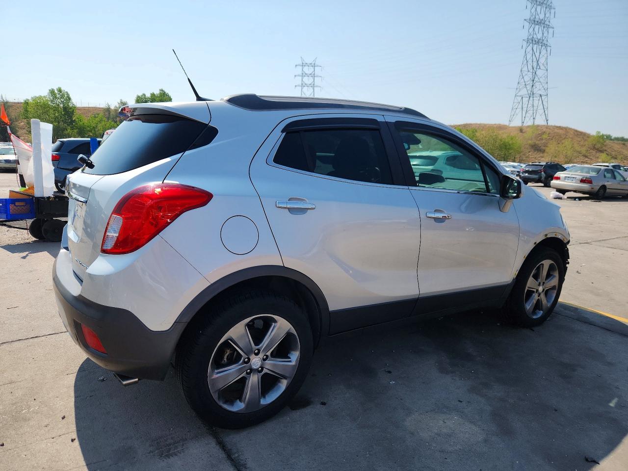 2013 Buick Encore Silver vin: KL4CJASB7DB211781