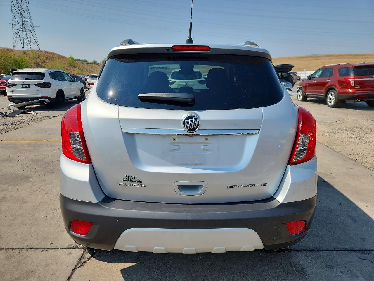 2013 Buick Encore Silver vin: KL4CJASB7DB211781