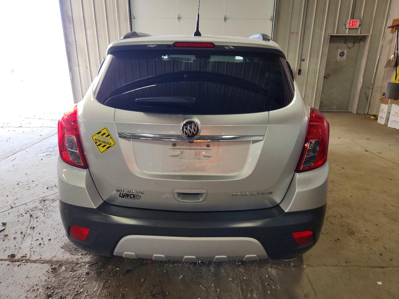 2014 Buick Encore Silver vin: KL4CJASB7EB548887