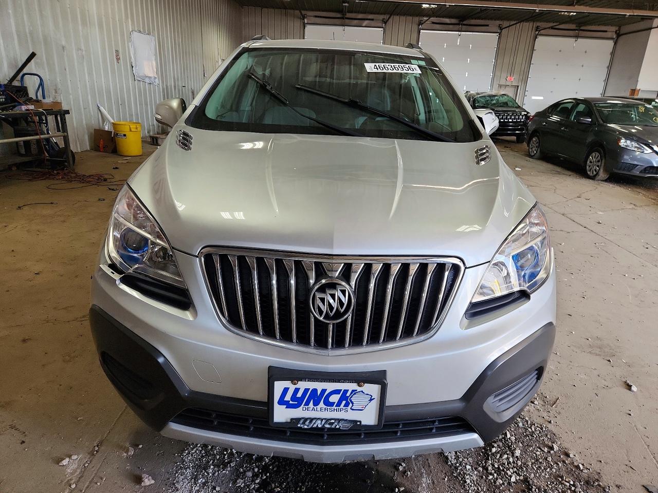 2014 Buick Encore Silver vin: KL4CJASB7EB548887