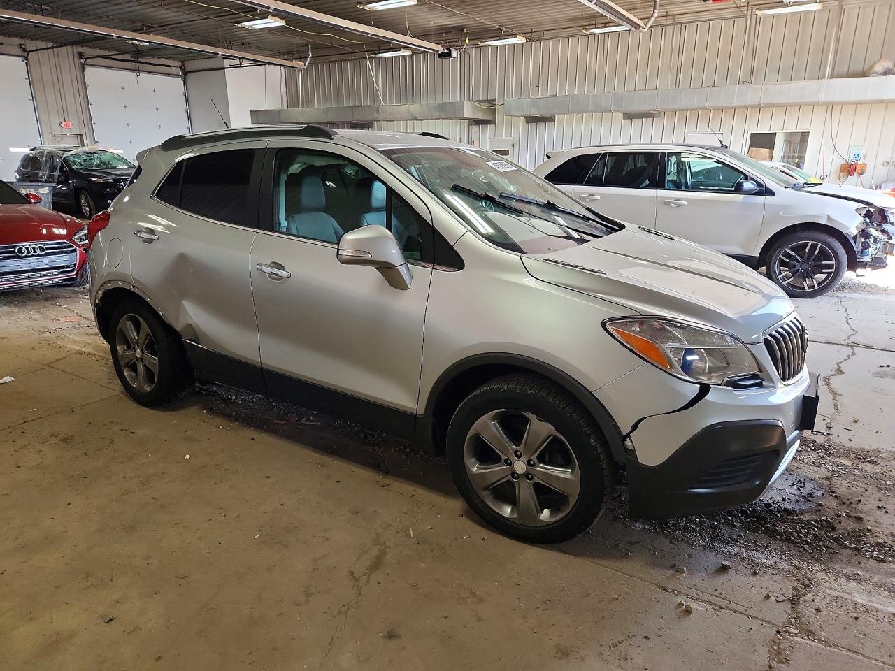 2014 Buick Encore Silver vin: KL4CJASB7EB548887